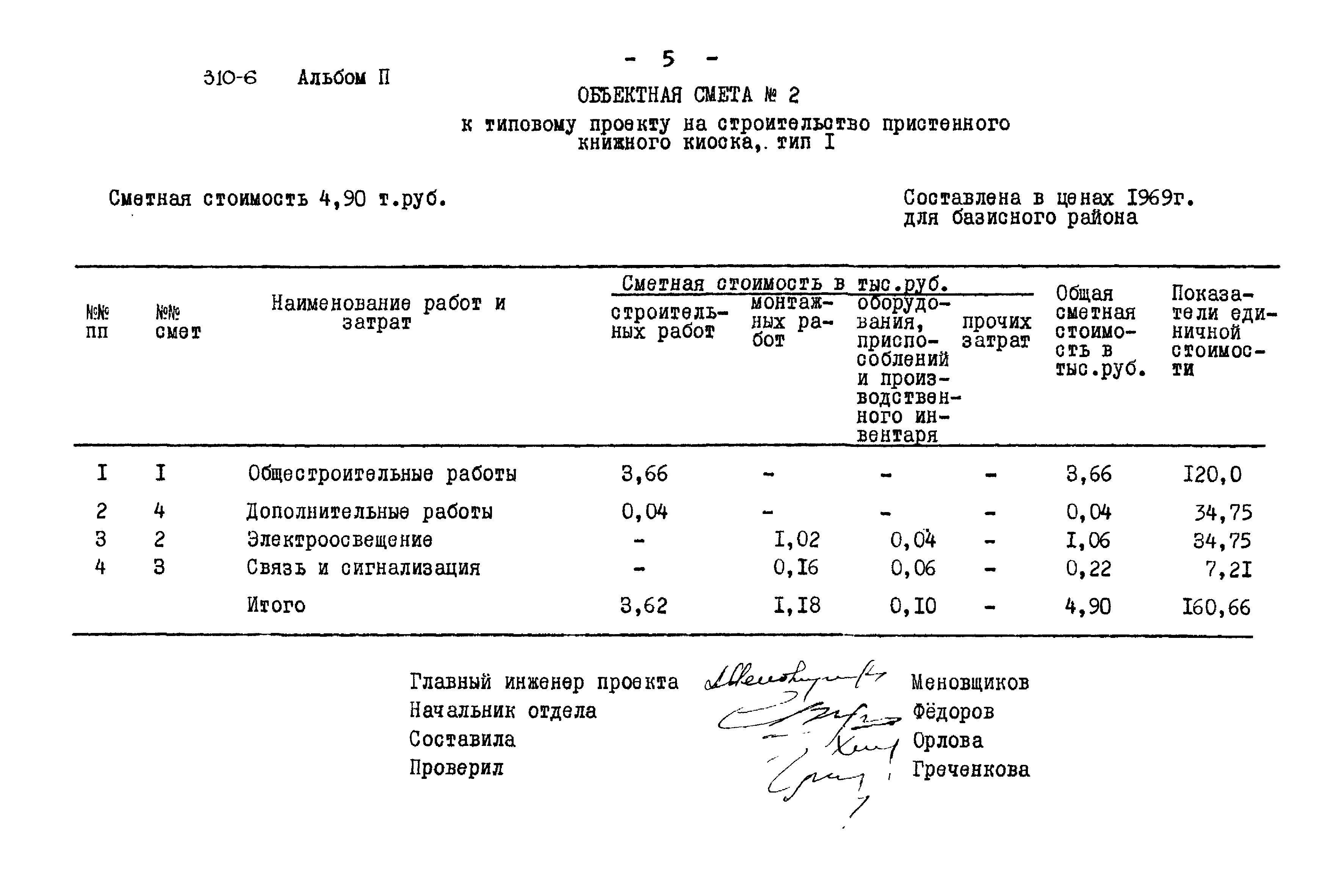 Типовой проект 310-6