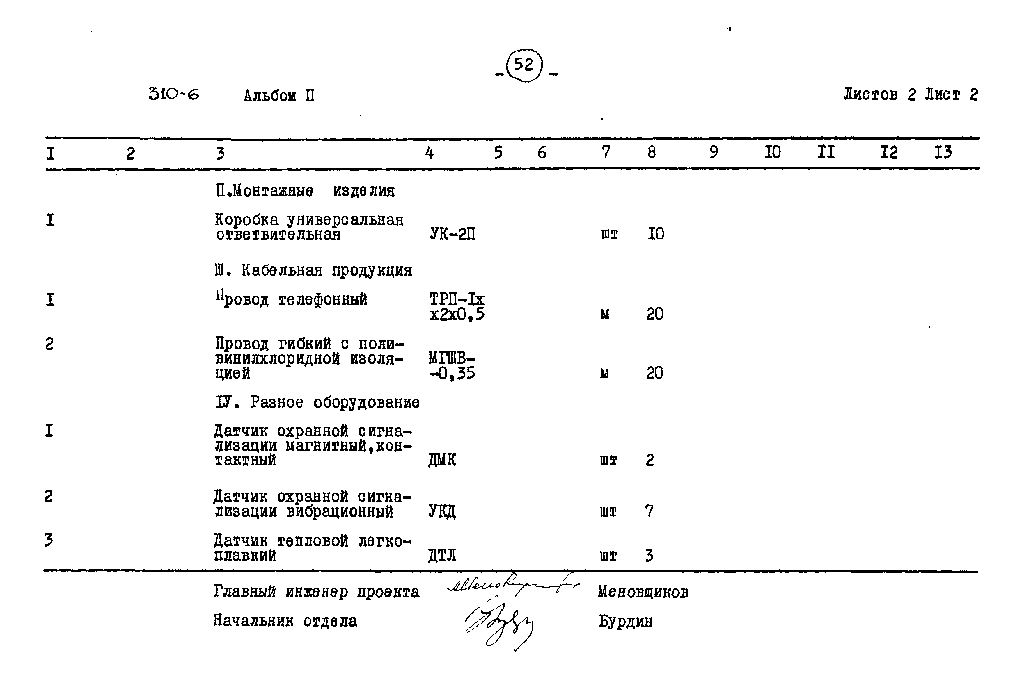 Типовой проект 310-6