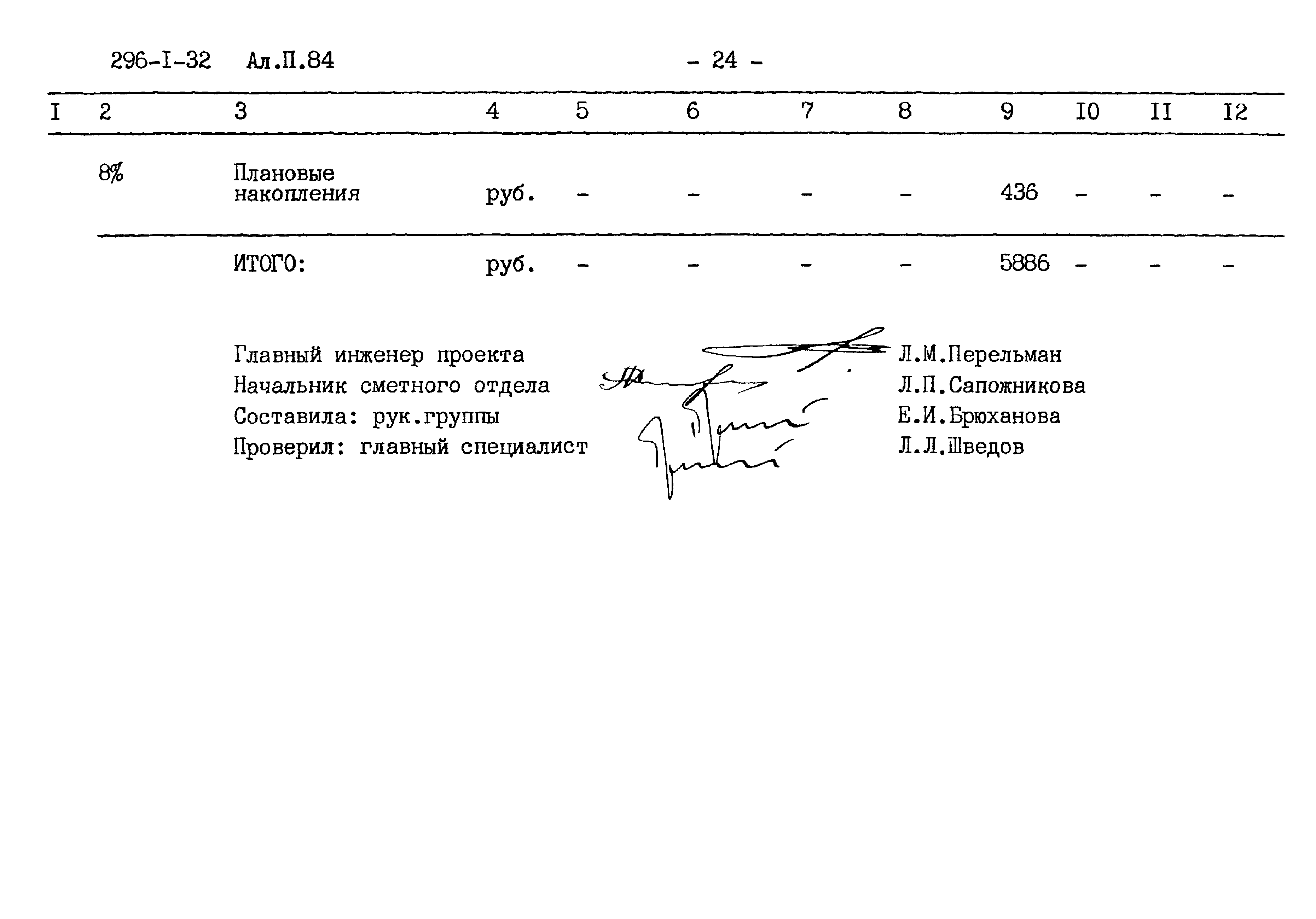 Типовой проект 296-1-32