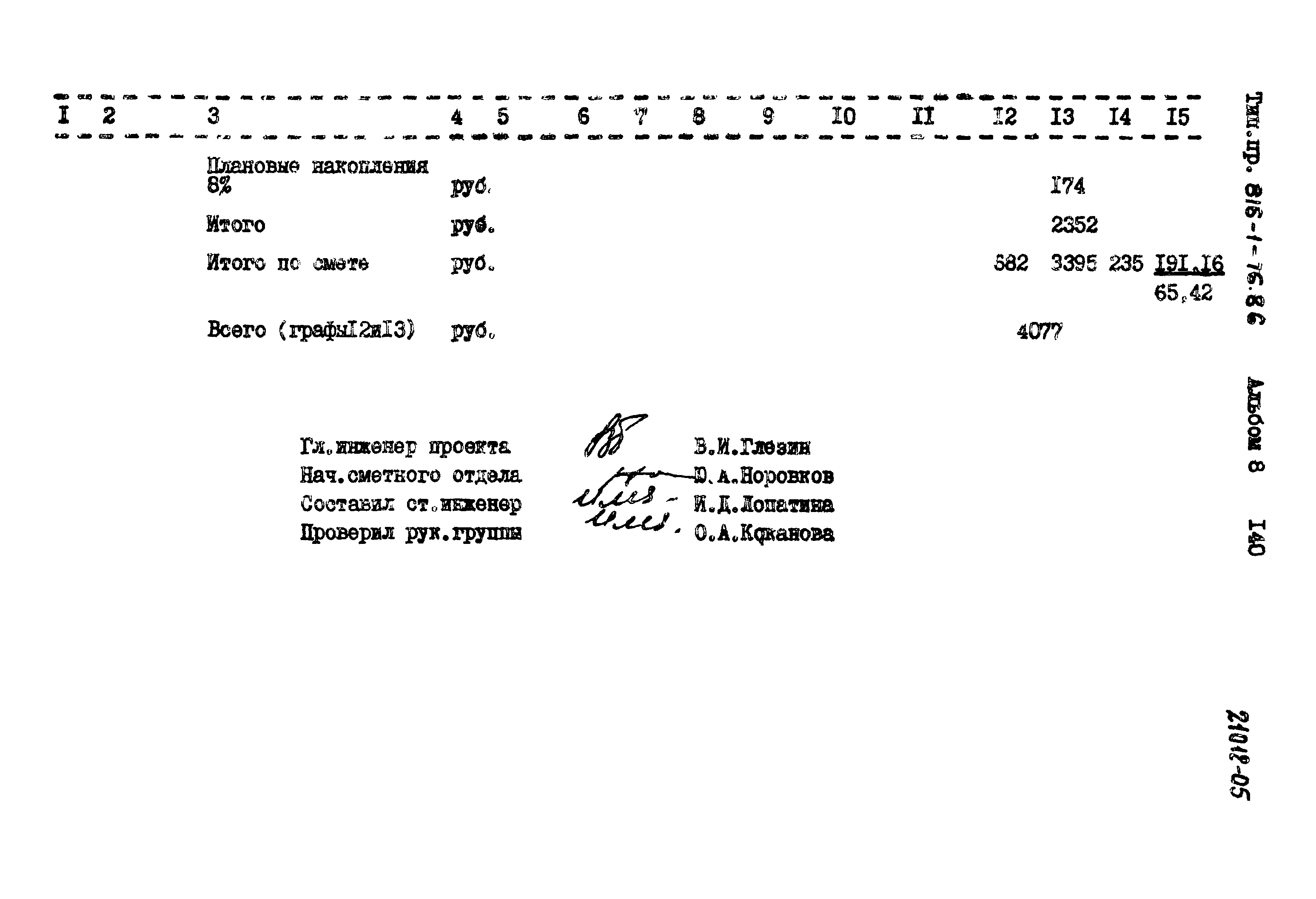 Типовой проект 816-1-76.86