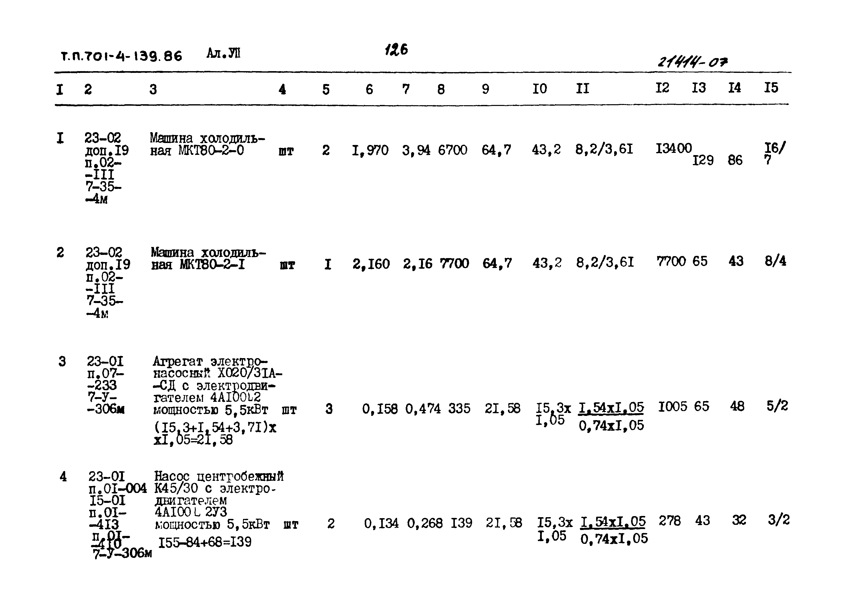 Типовой проект 701-4-139.86