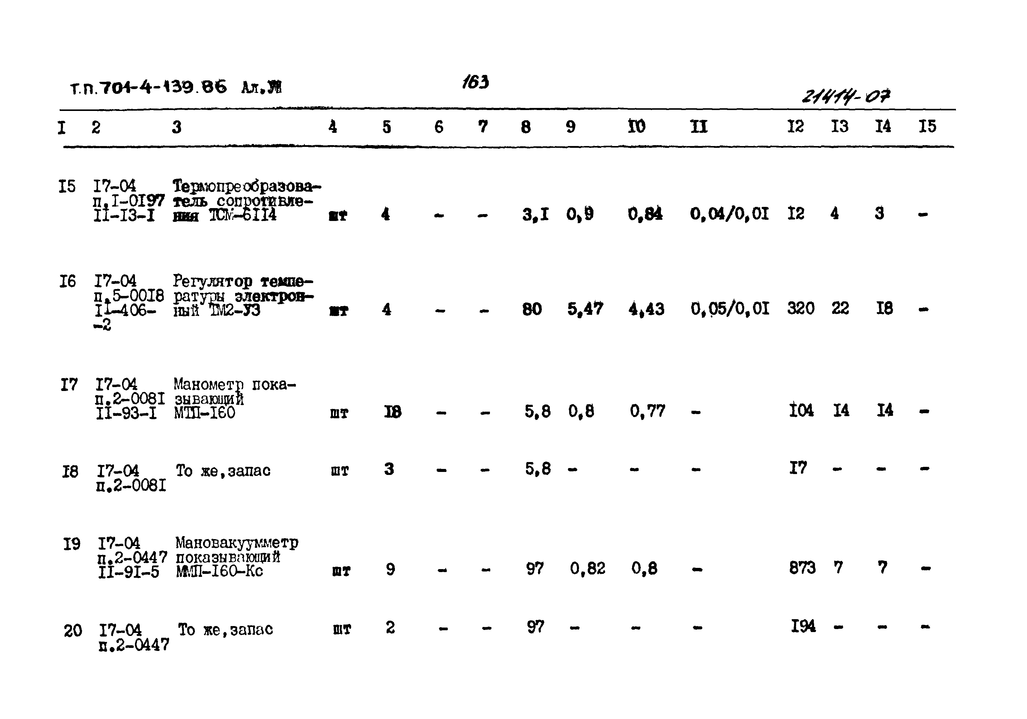 Типовой проект 701-4-139.86