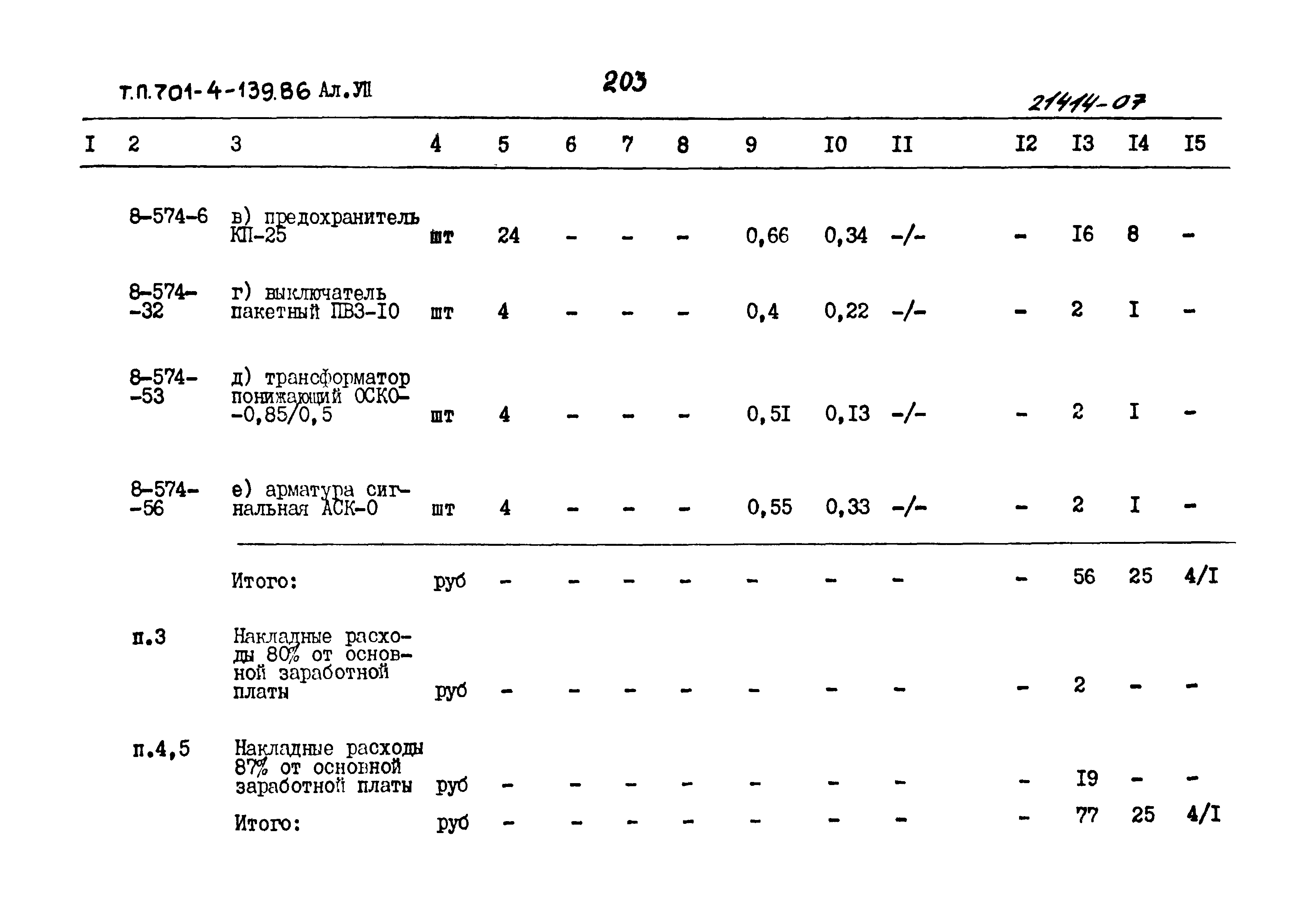 Типовой проект 701-4-139.86