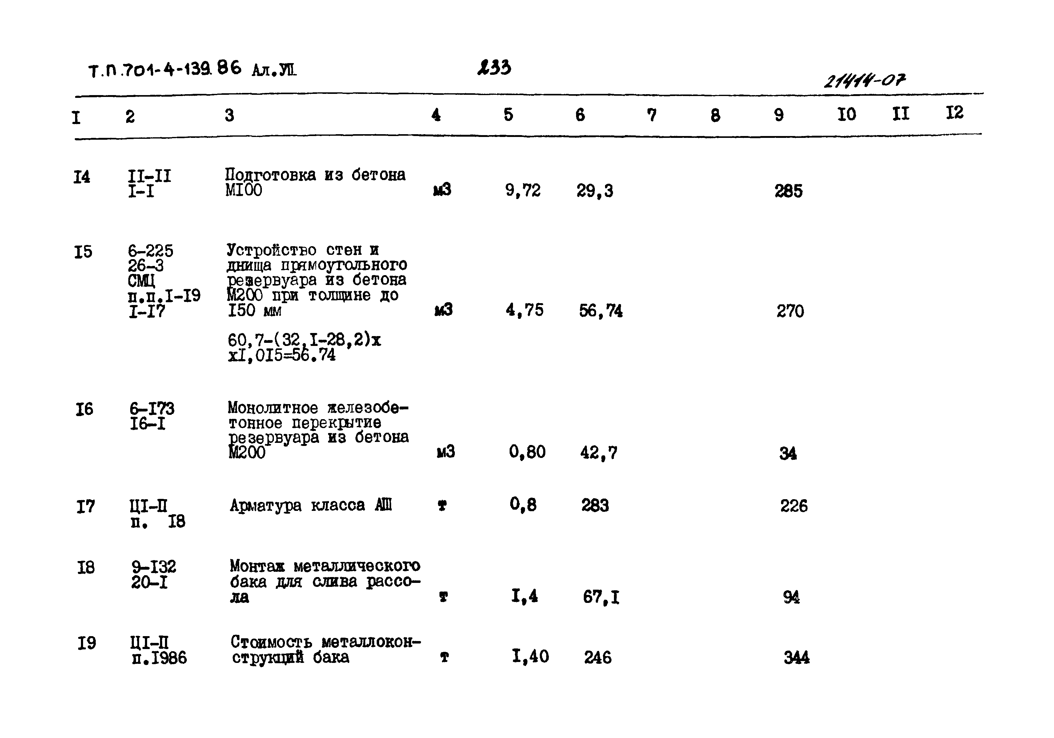 Типовой проект 701-4-139.86