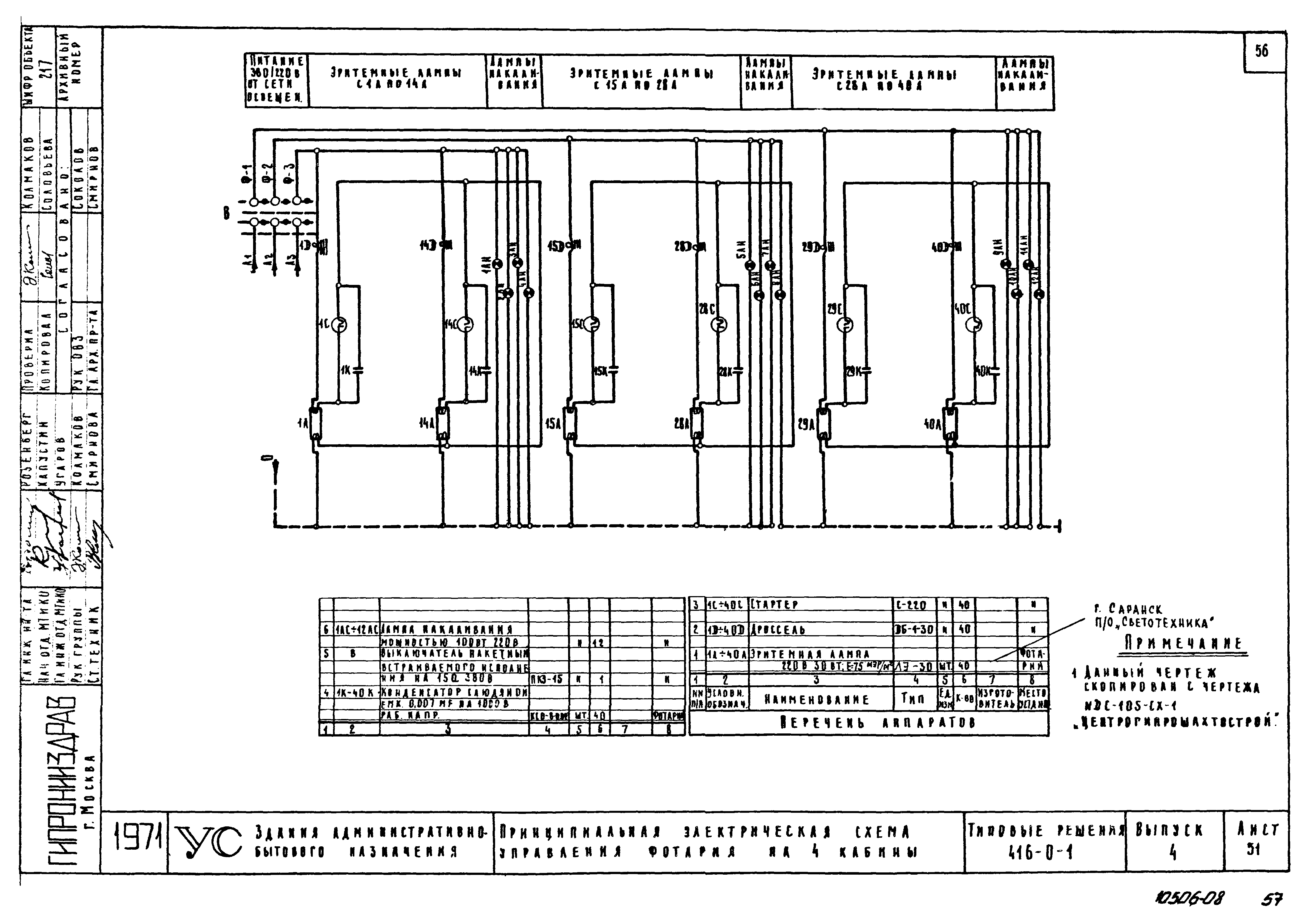 Серия 416-0-1