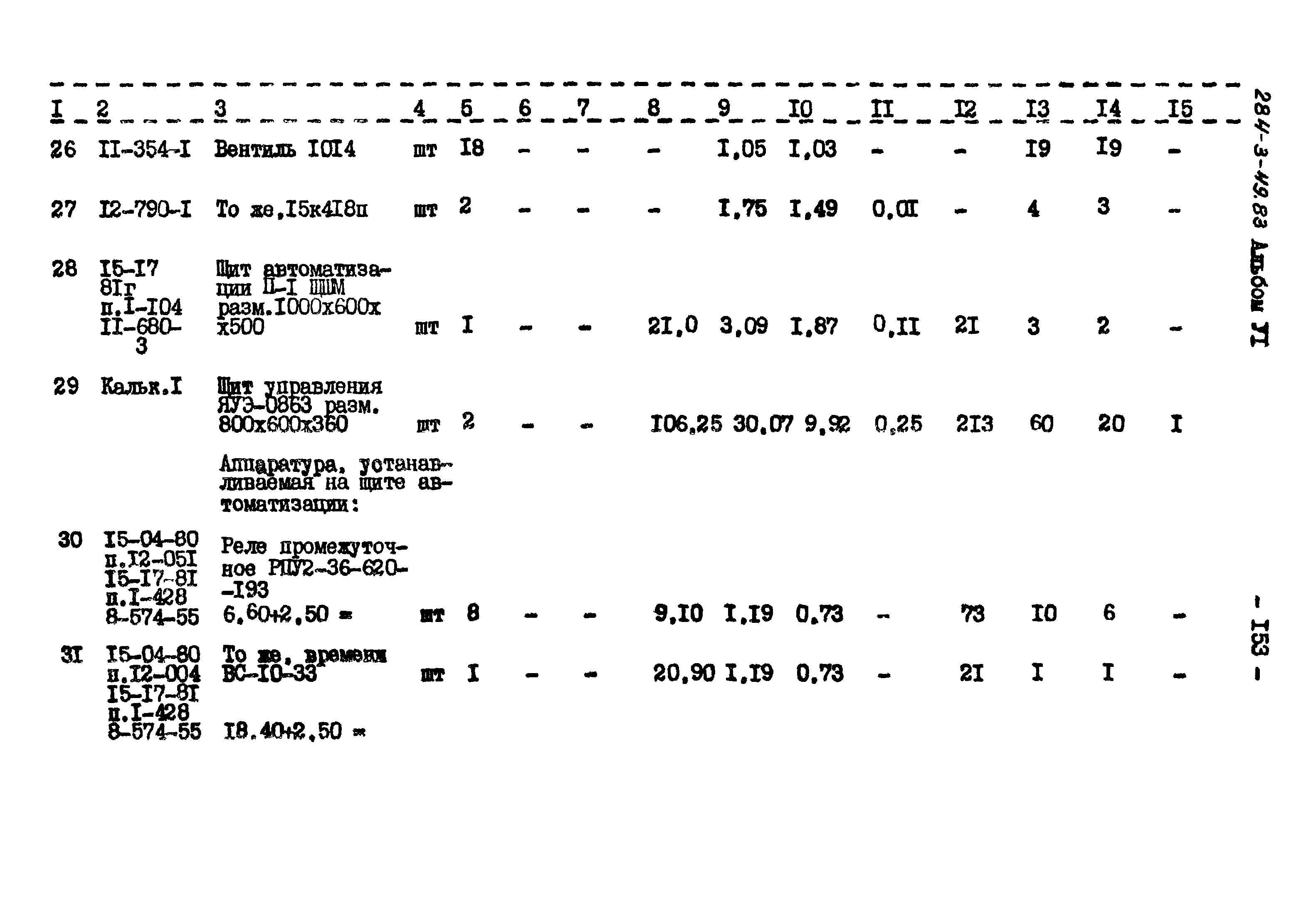 Типовой проект 284-3-49.83