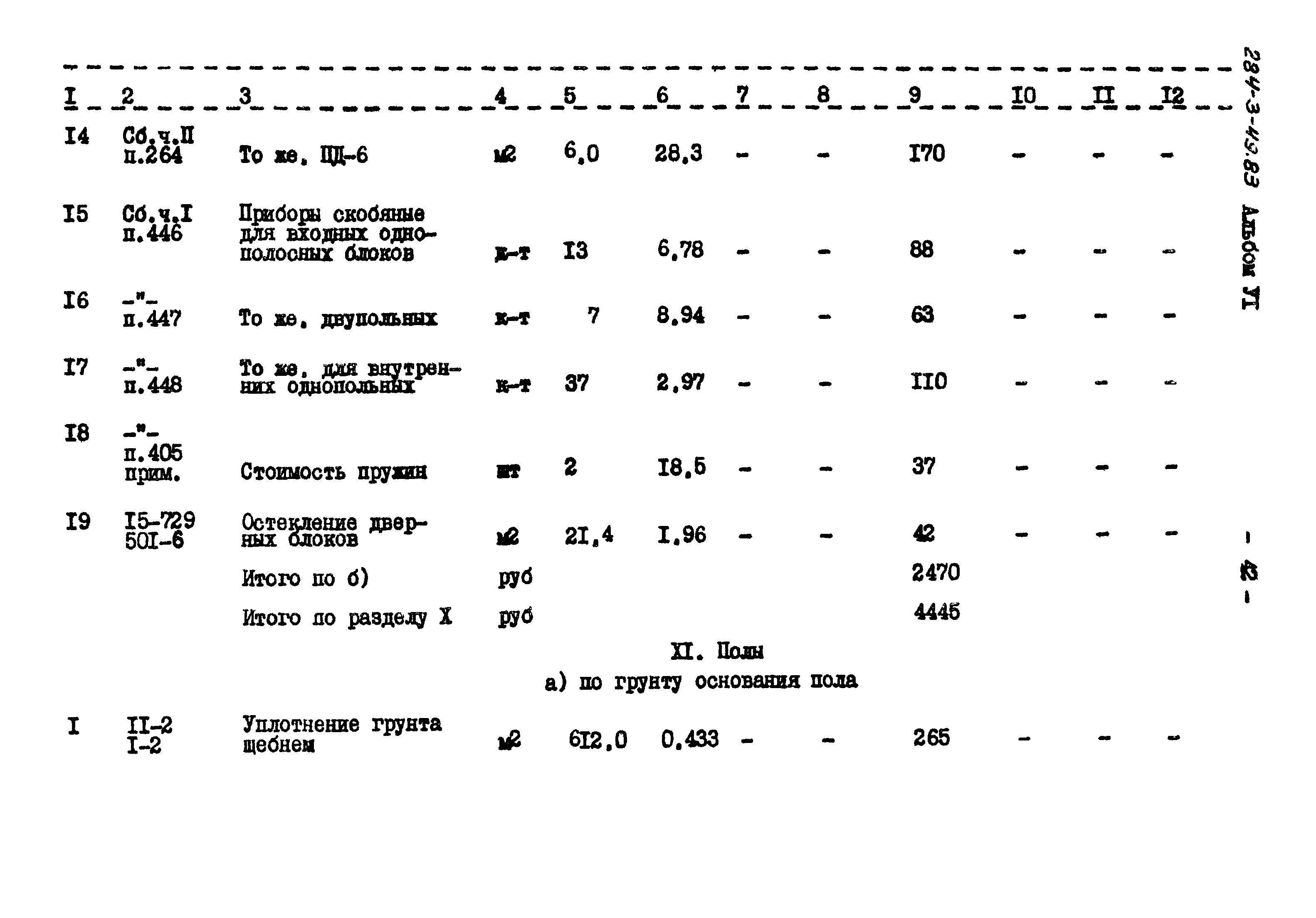 Типовой проект 284-3-49.83