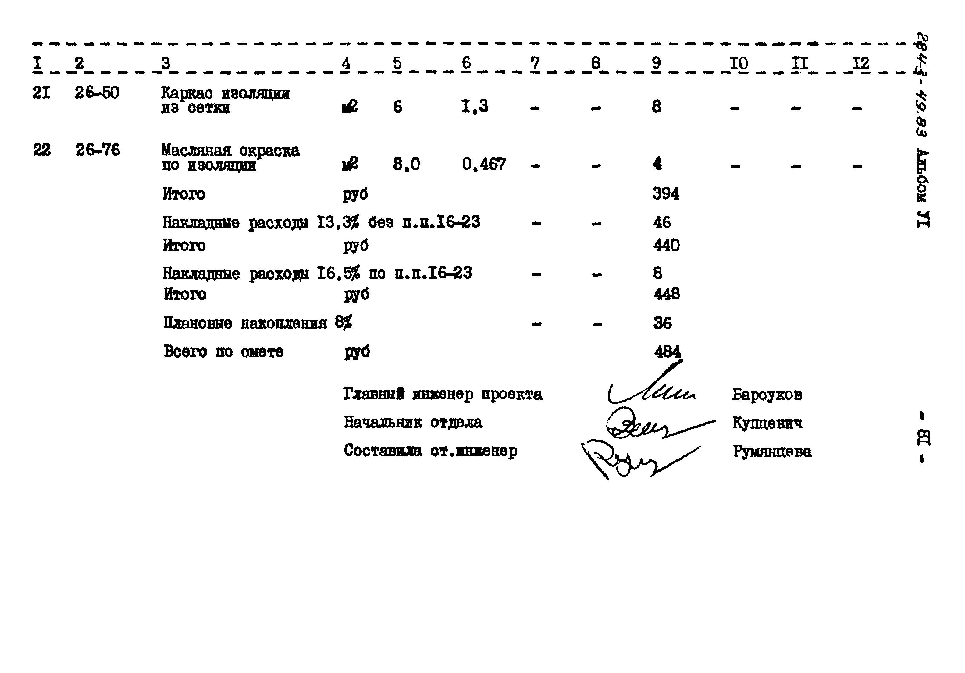 Типовой проект 284-3-49.83