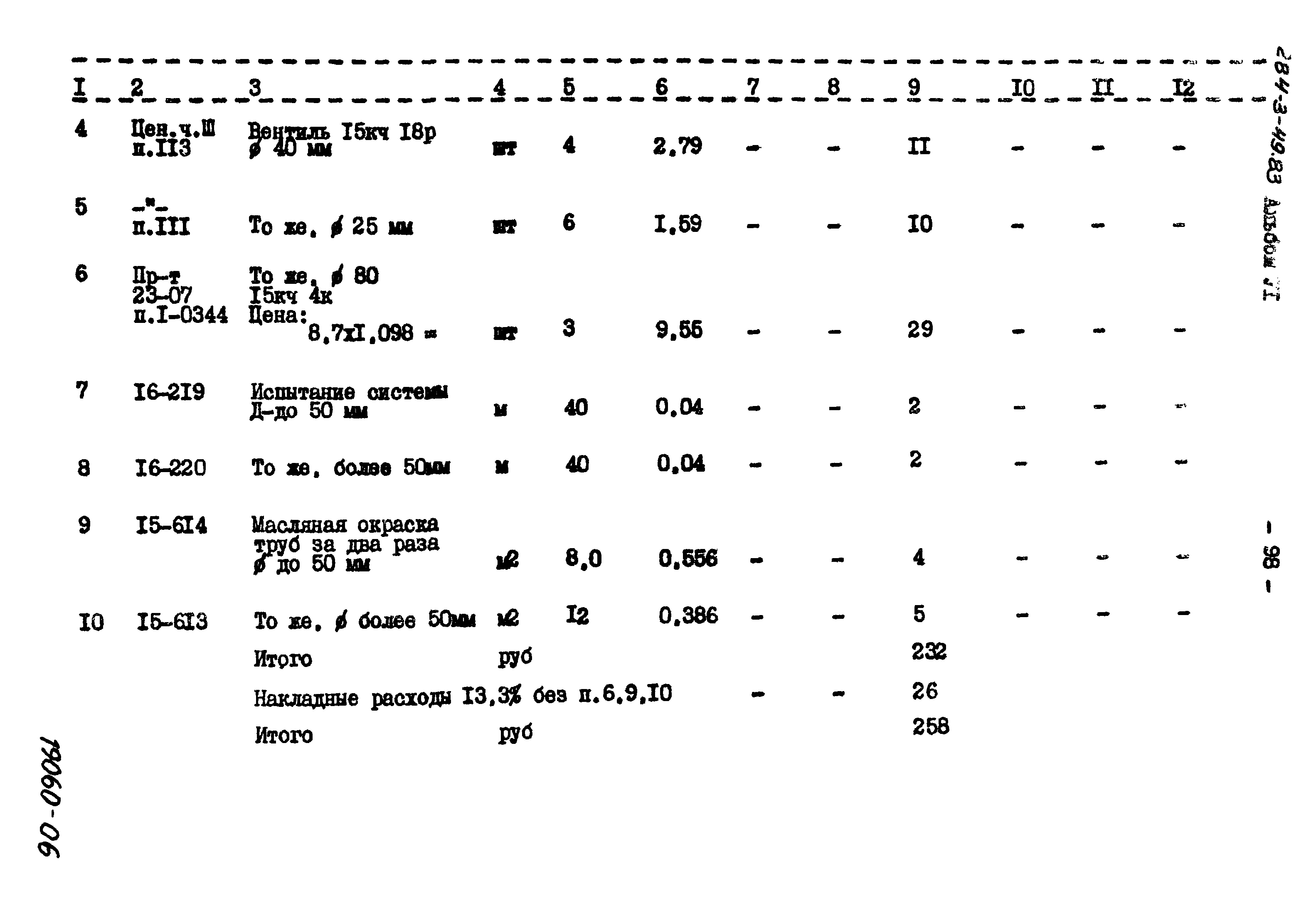 Типовой проект 284-3-49.83