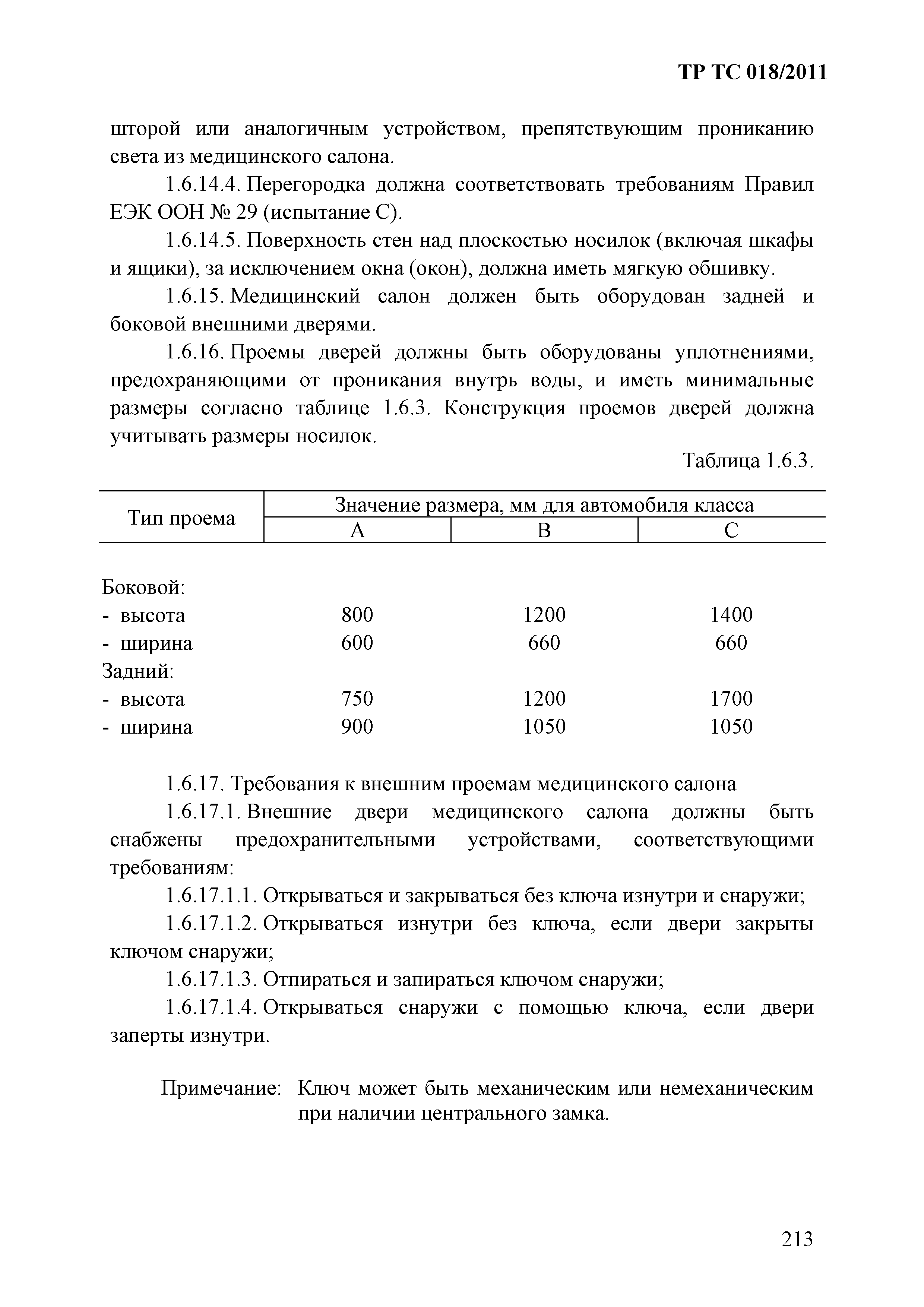 Технический регламент Таможенного союза 018/2011