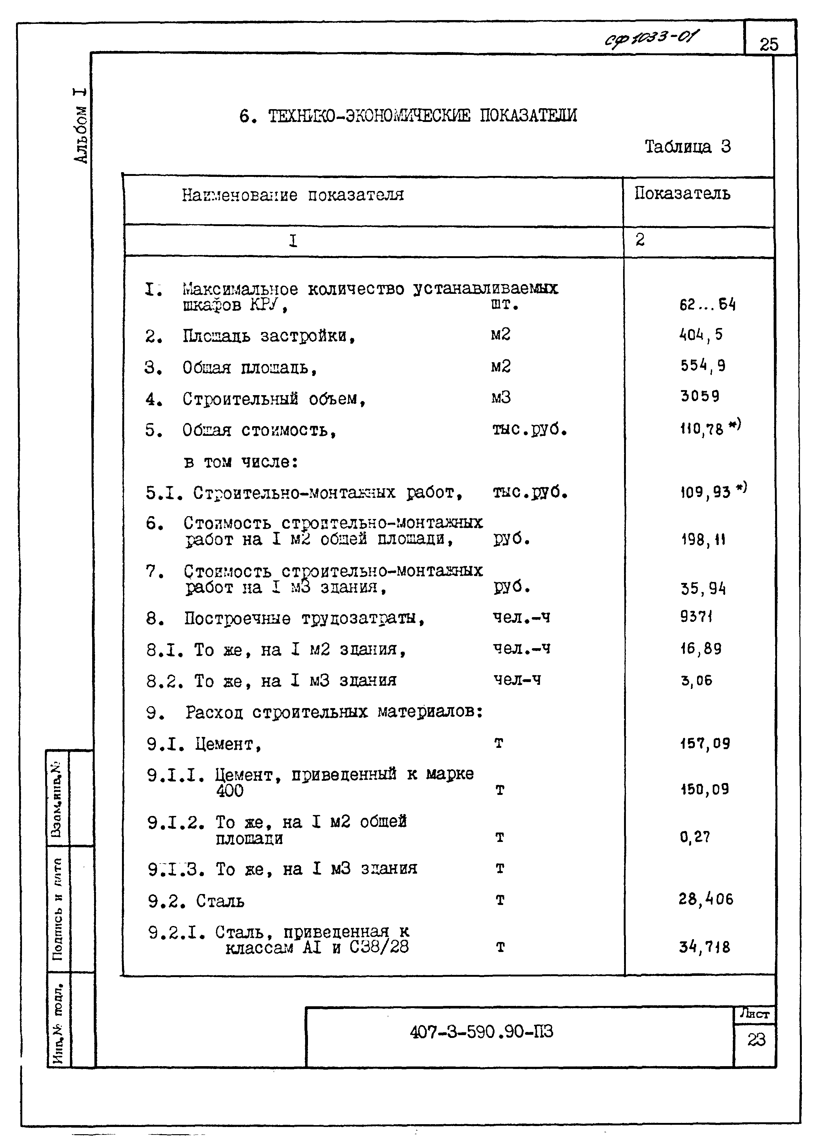 Типовой проект 407-3-590.90