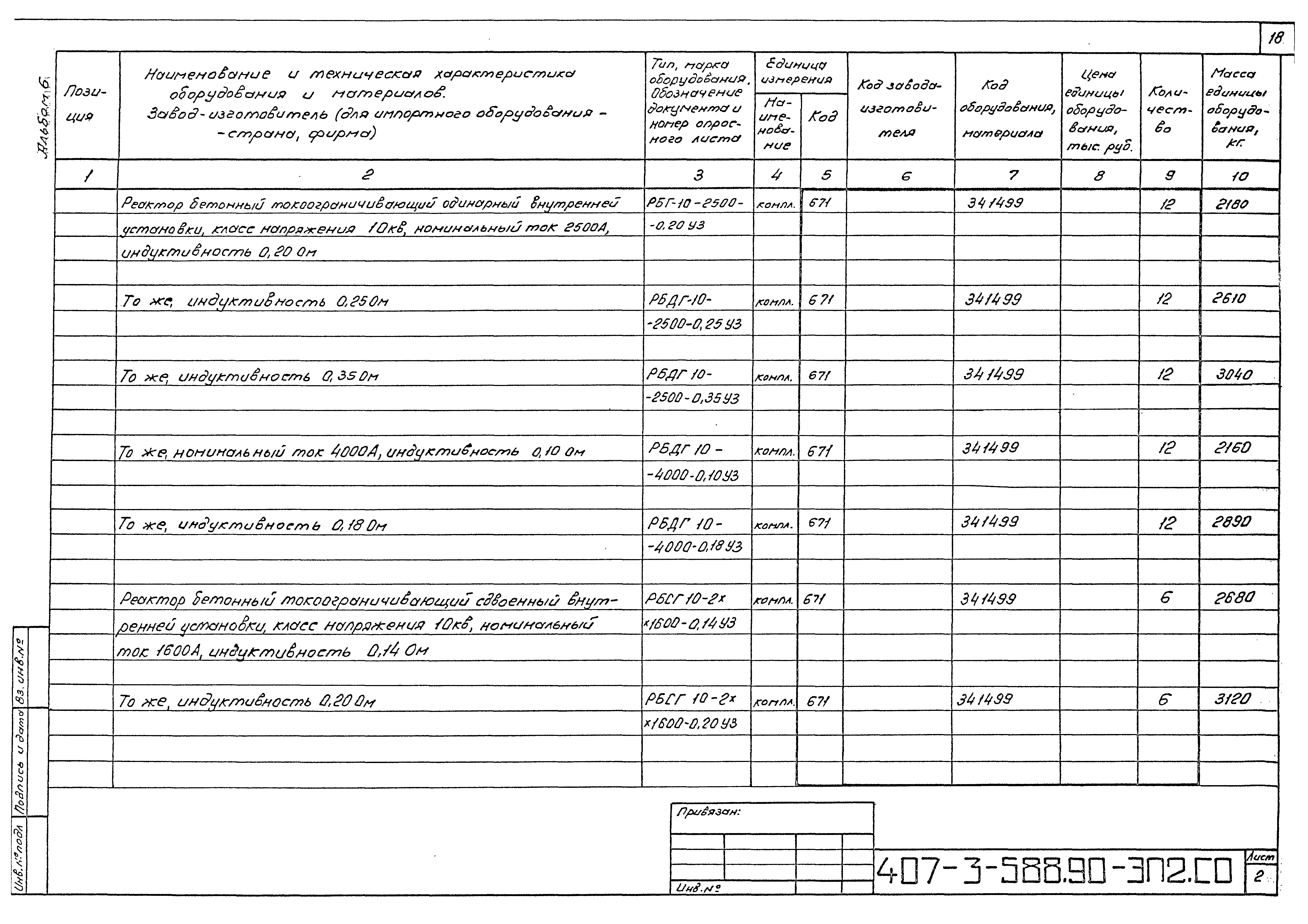 Типовой проект 407-3-588.90