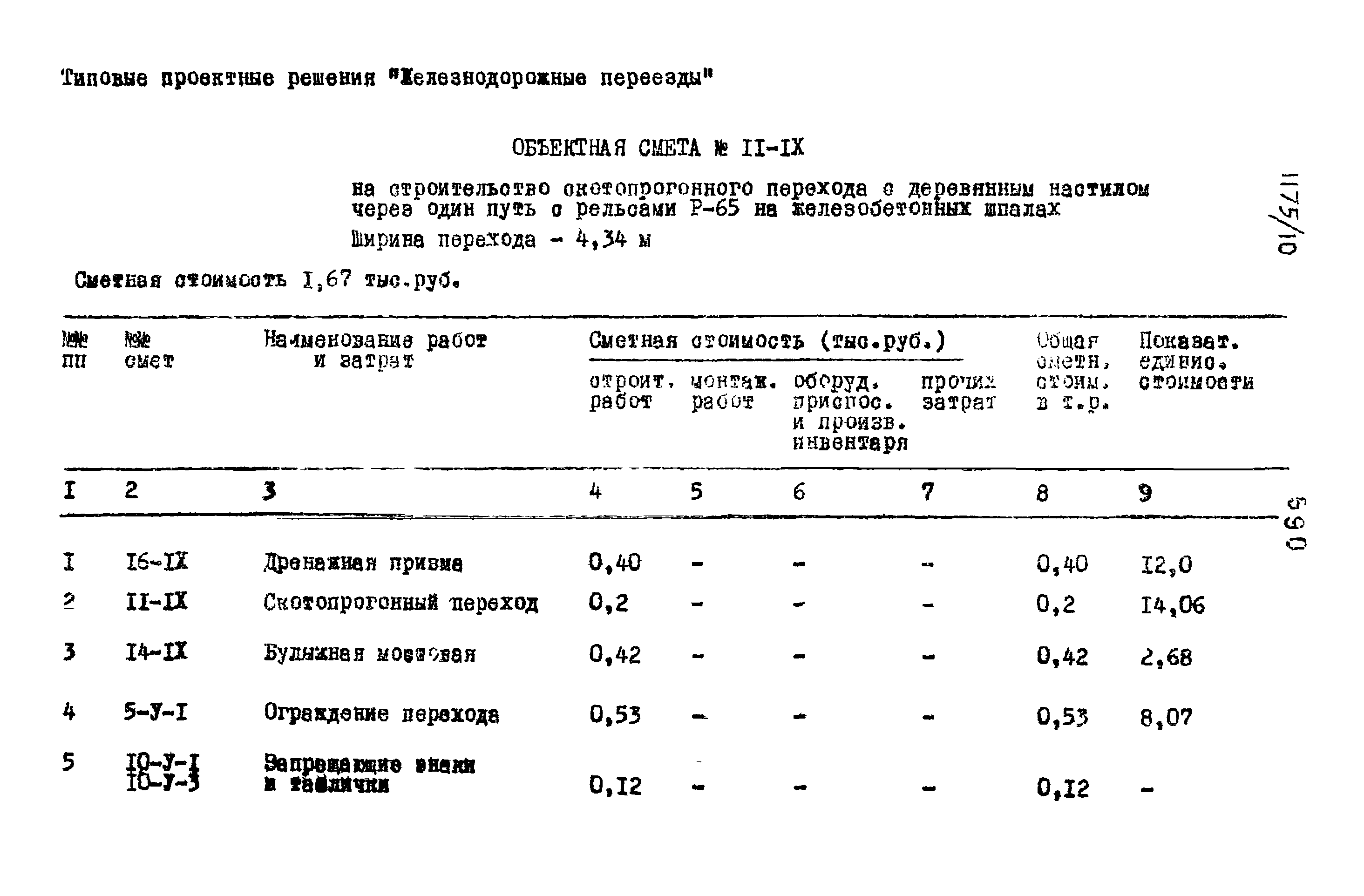 Типовые проектные решения 501-0-118