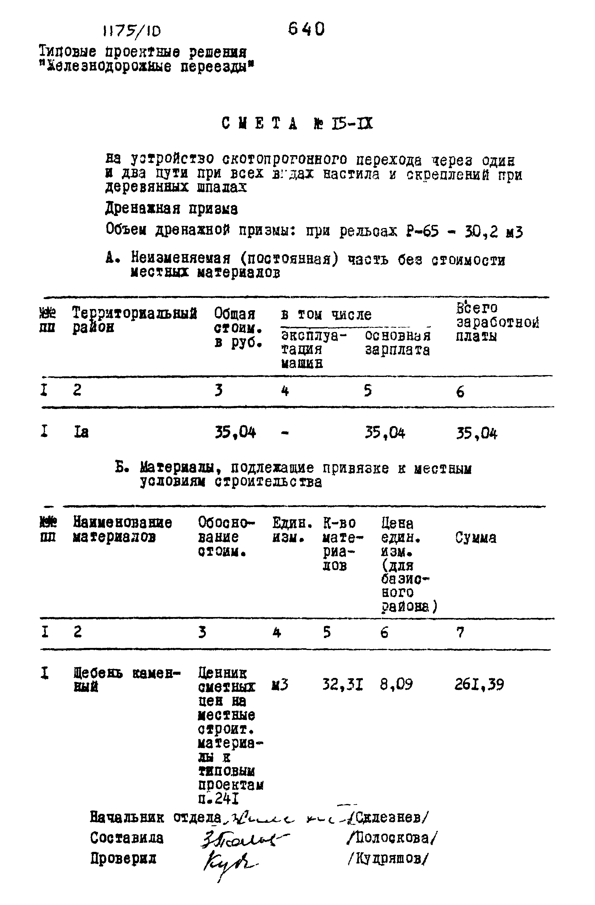 Типовые проектные решения 501-0-118