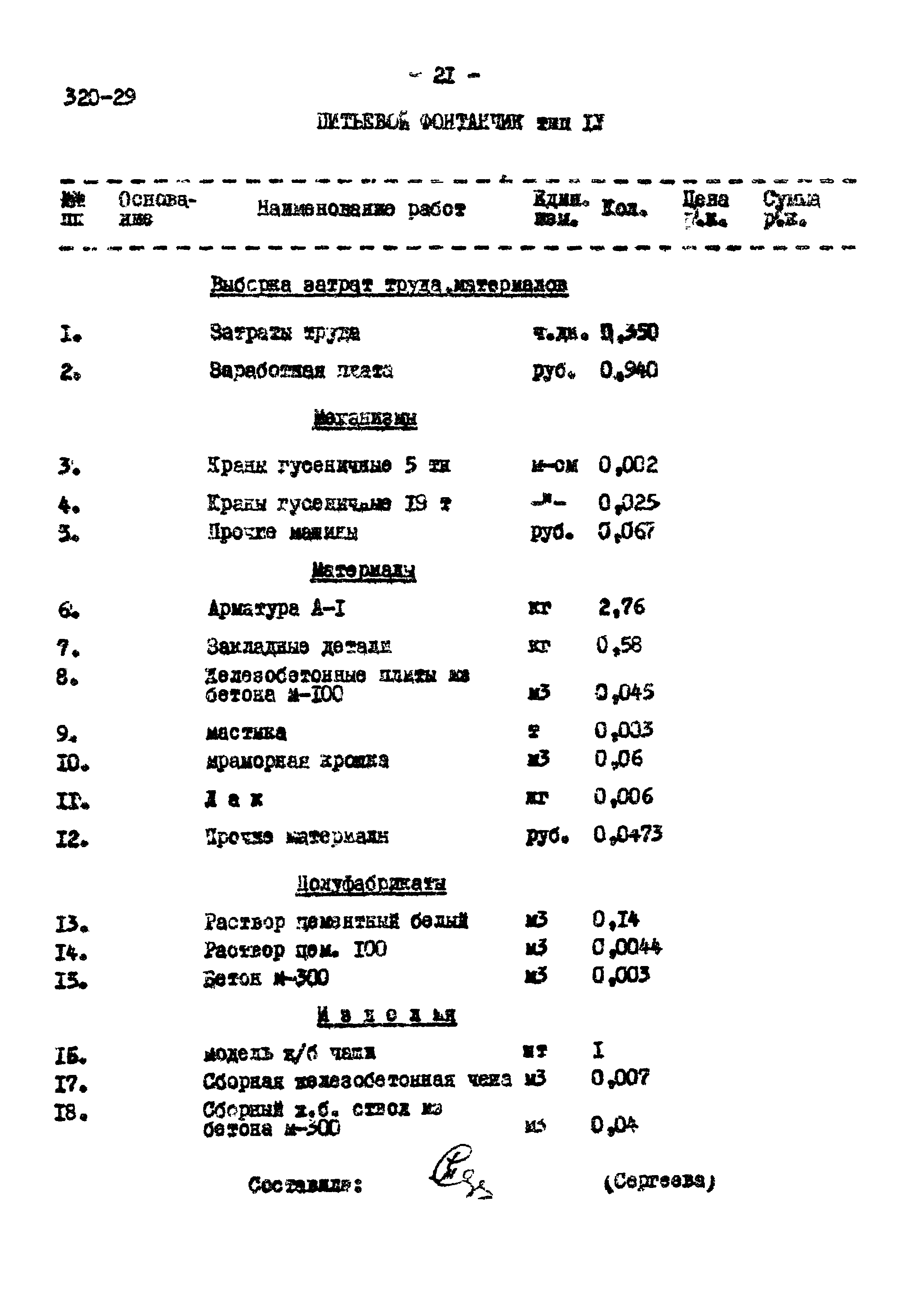 Типовой проект 320-29