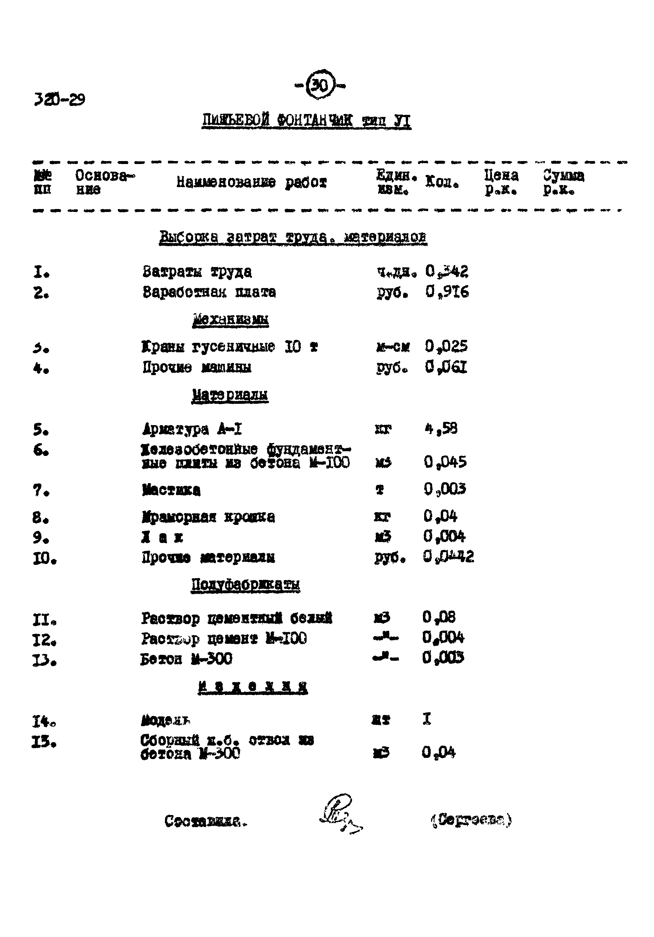 Типовой проект 320-29