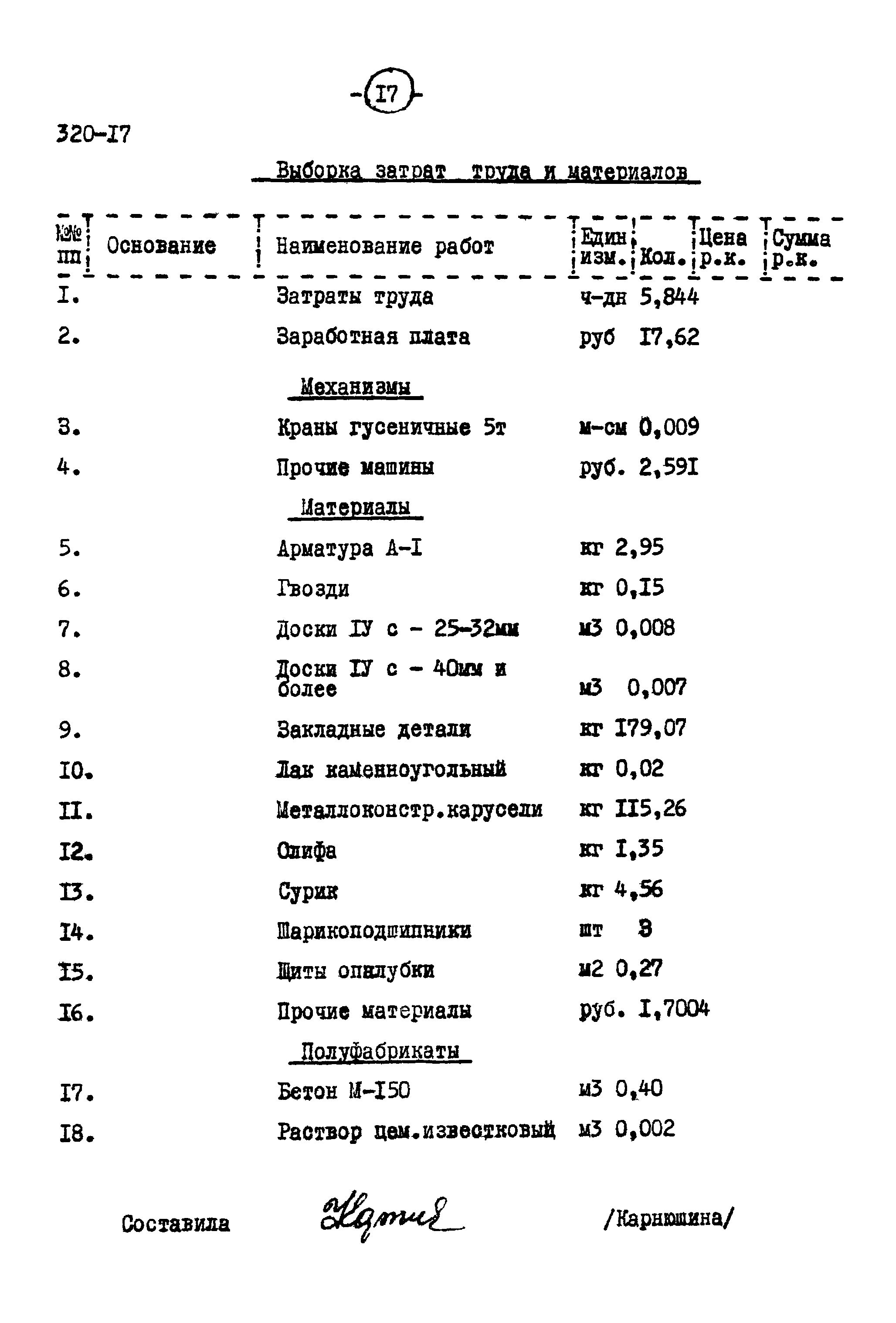 Типовой проект 320-17
