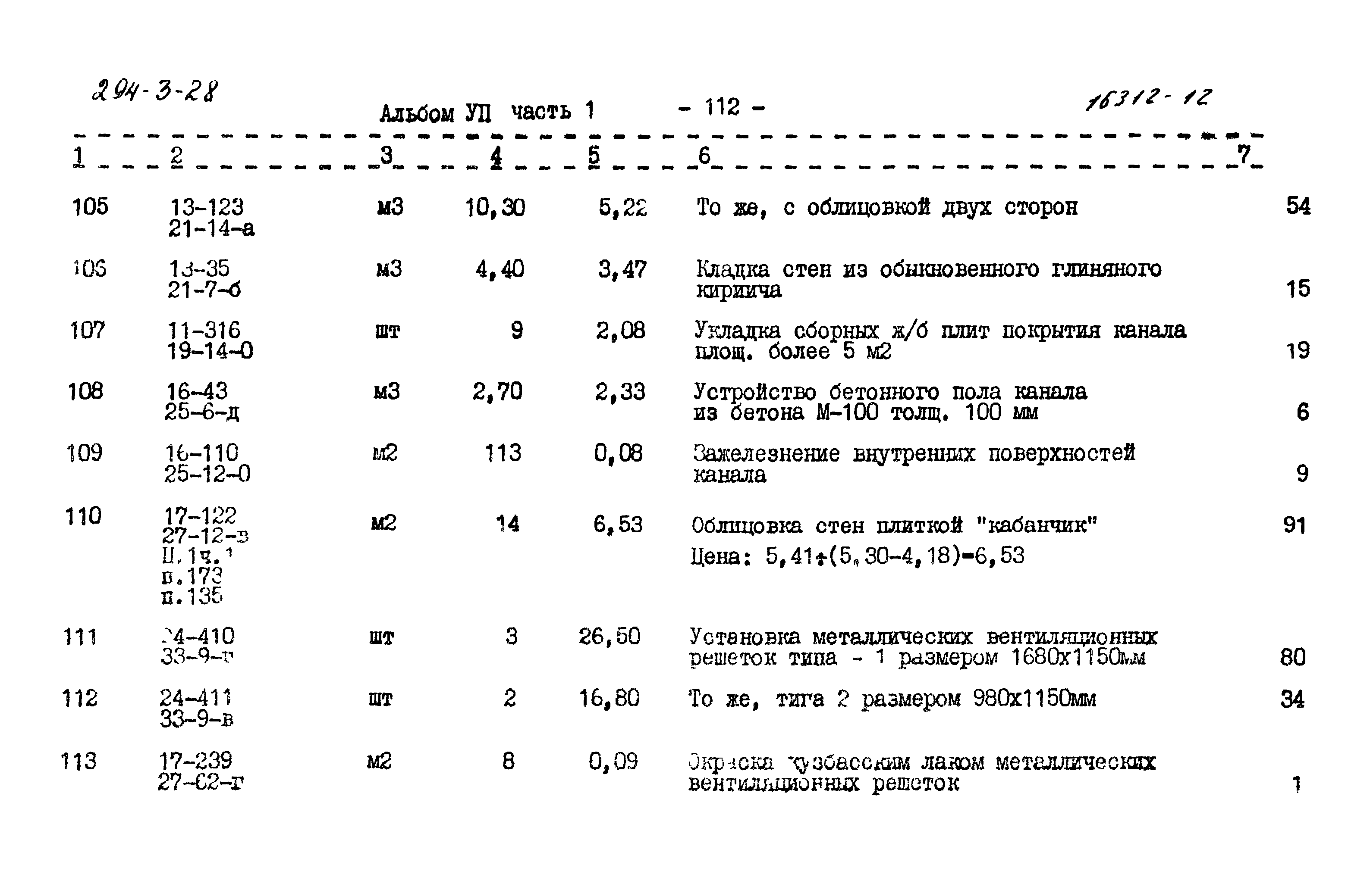 Типовой проект 294-3-28