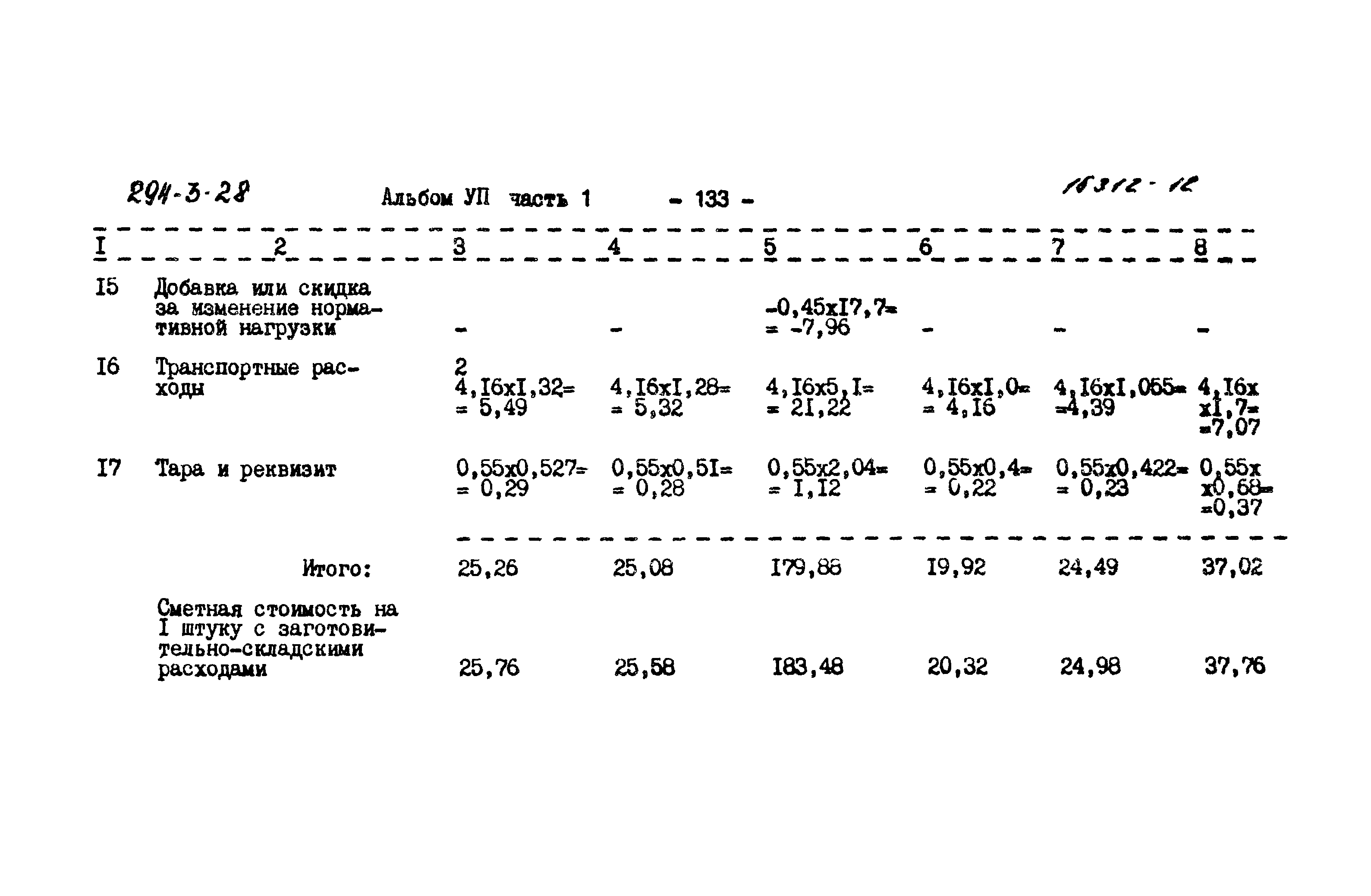 Типовой проект 294-3-28