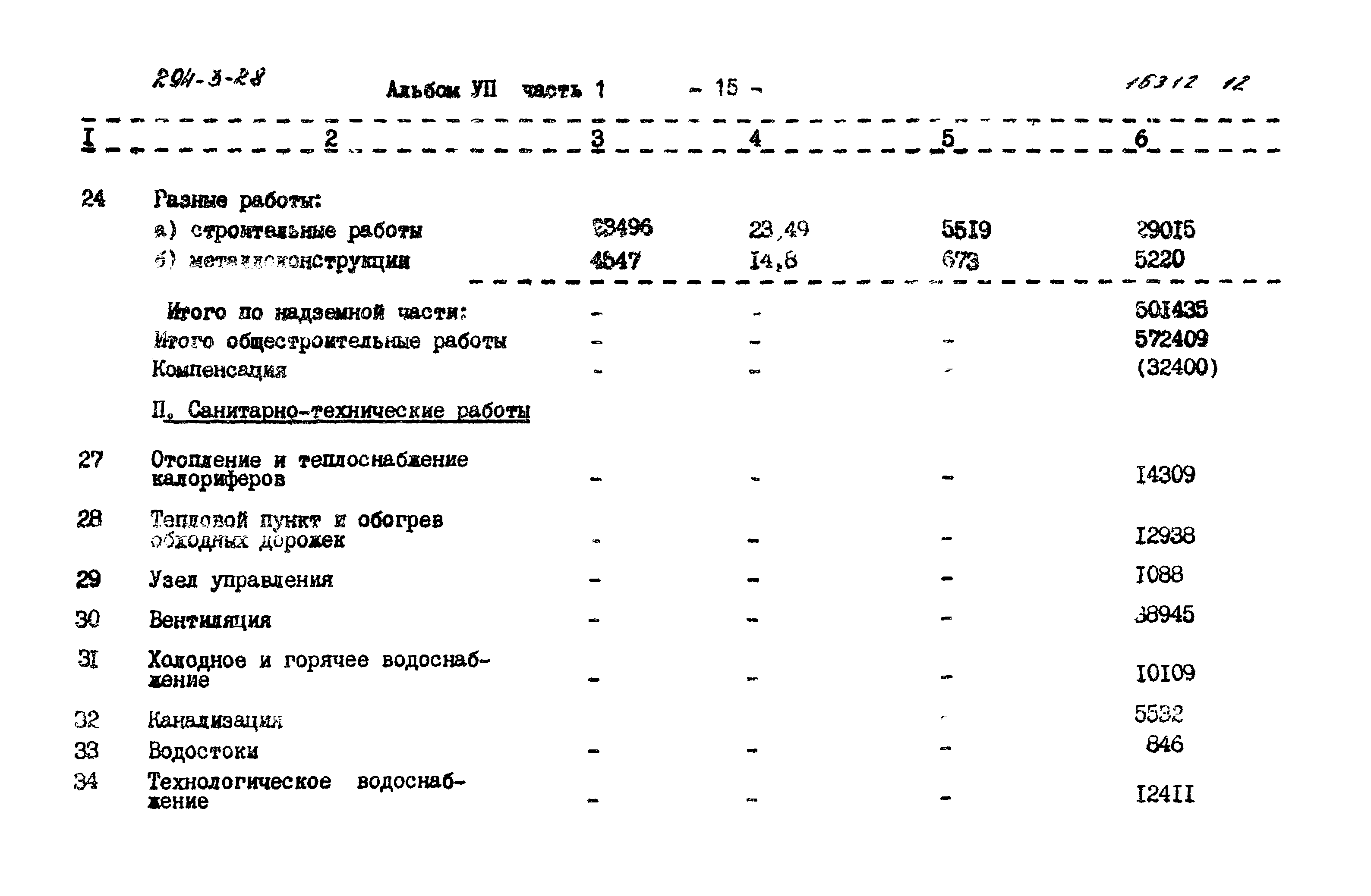 Типовой проект 294-3-28