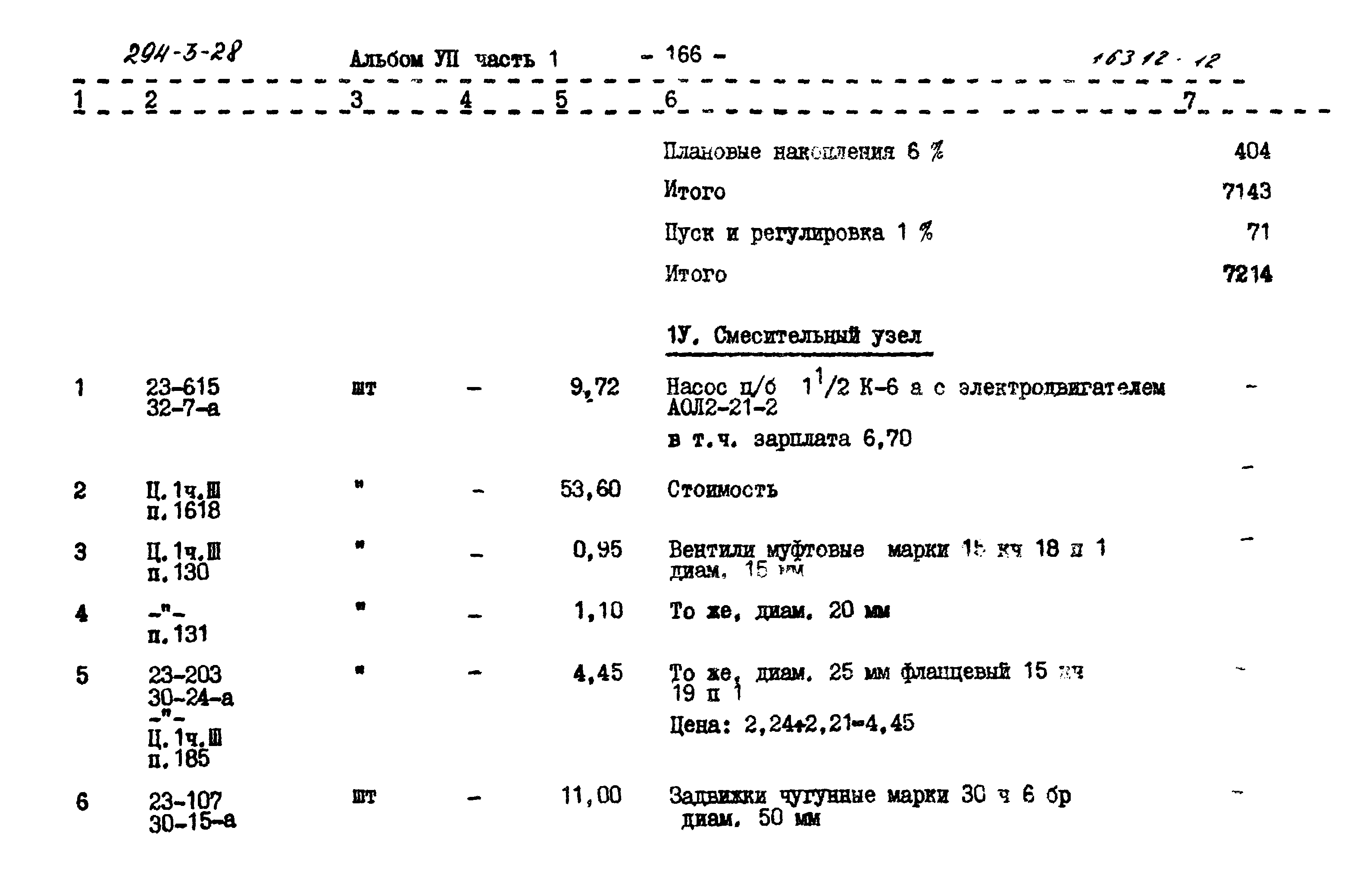 Типовой проект 294-3-28