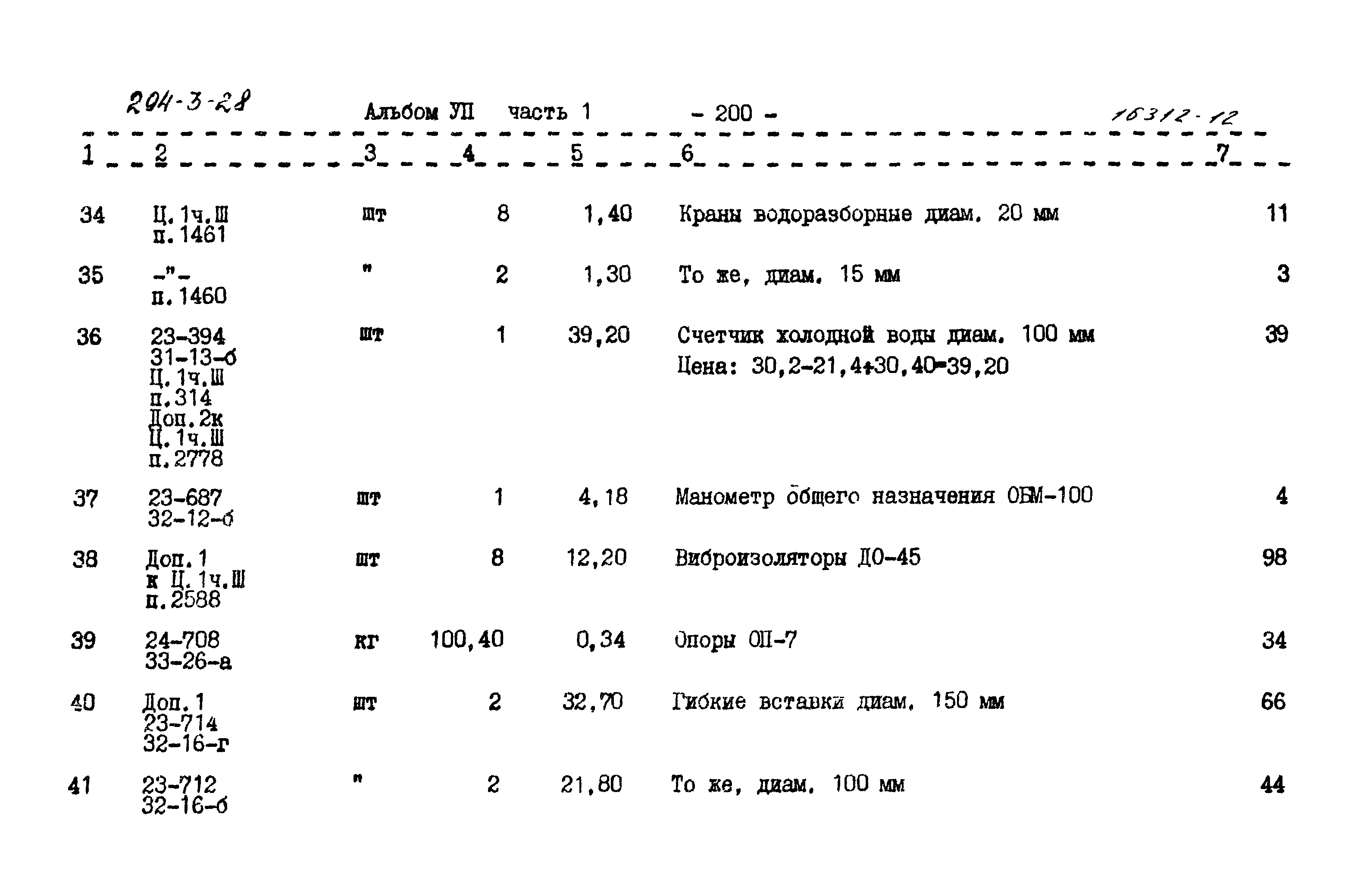 Типовой проект 294-3-28