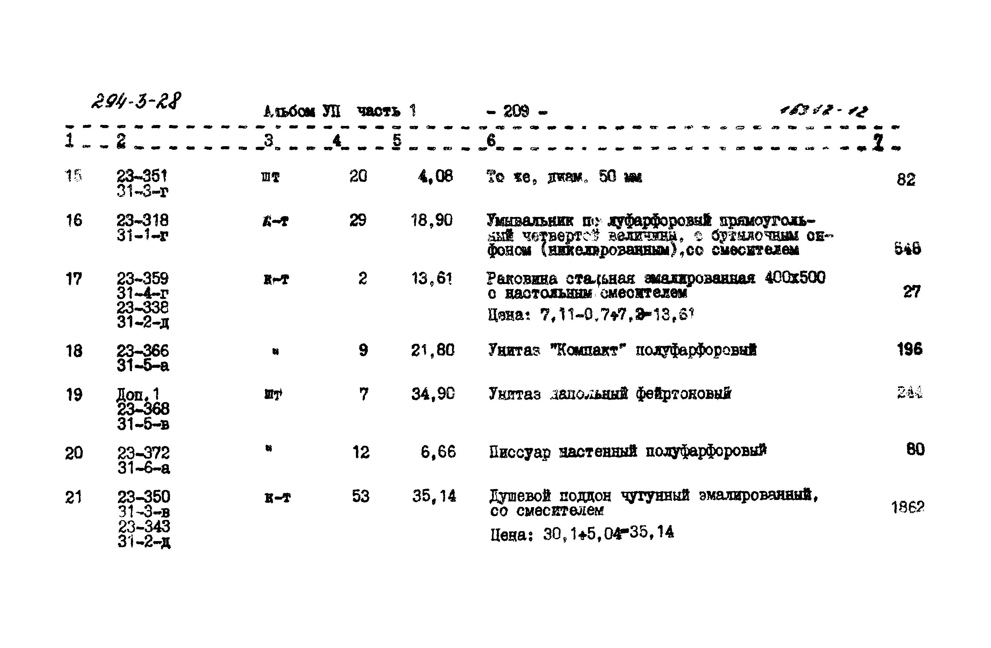 Типовой проект 294-3-28