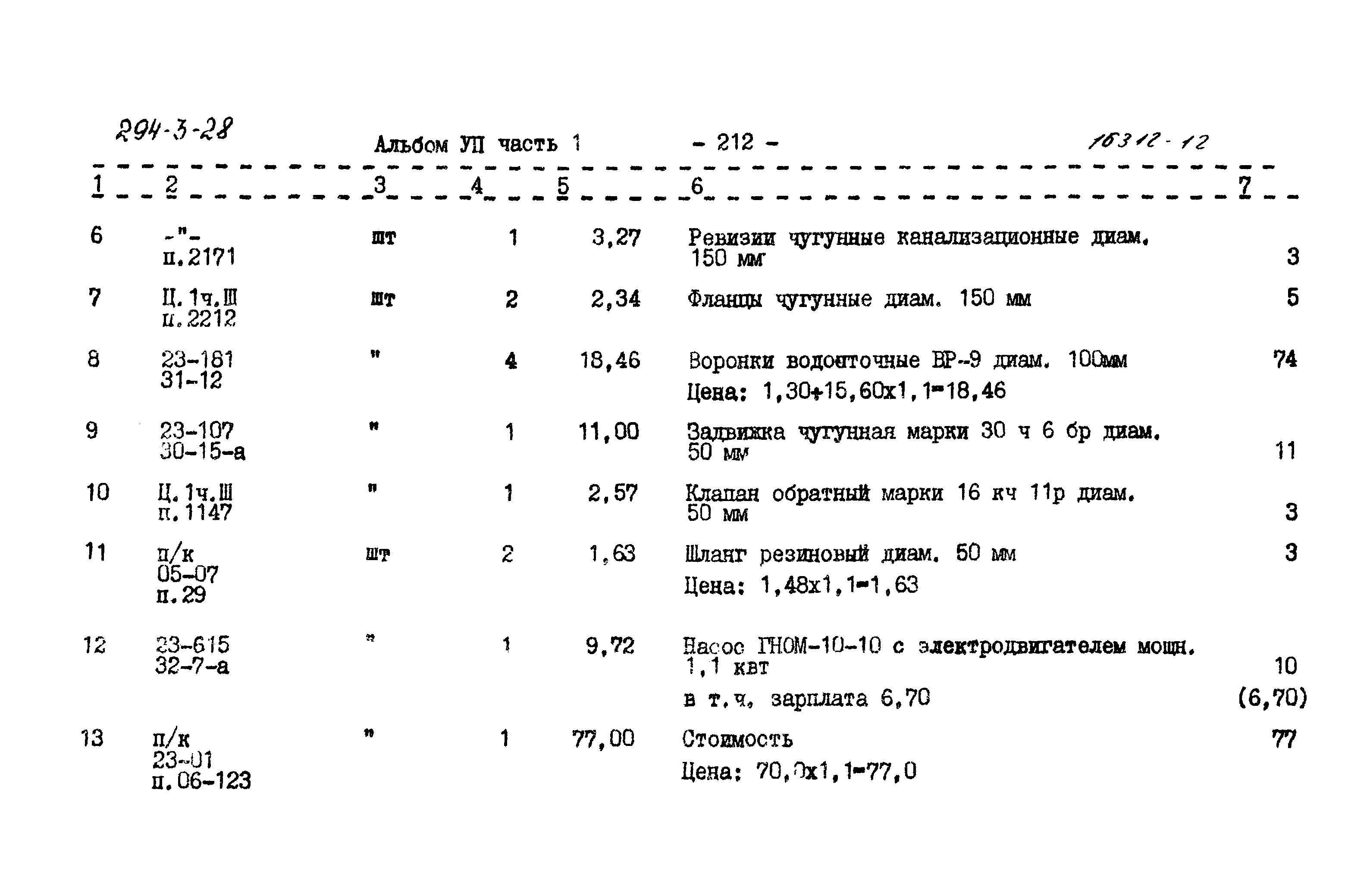 Типовой проект 294-3-28