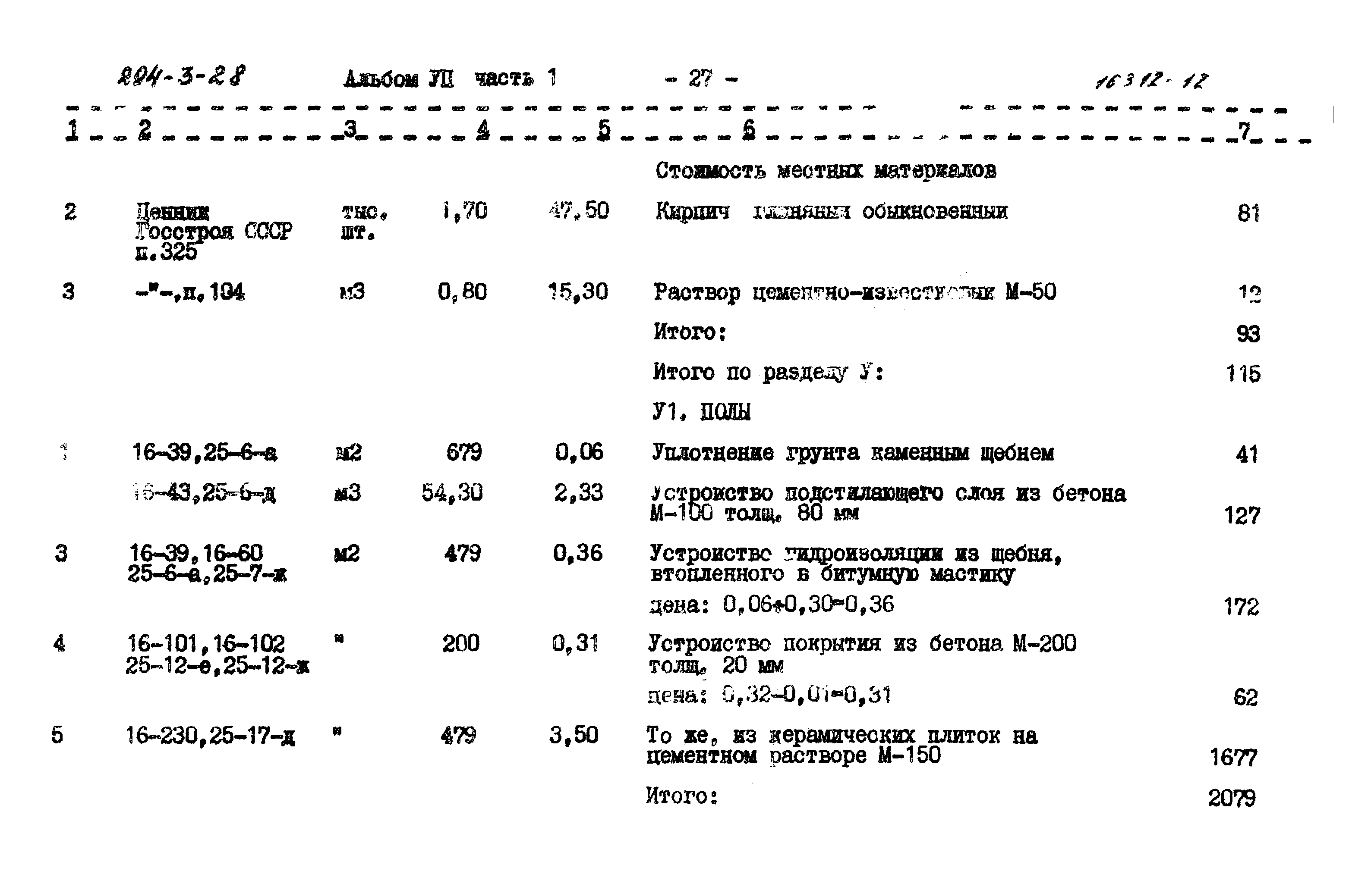 Типовой проект 294-3-28