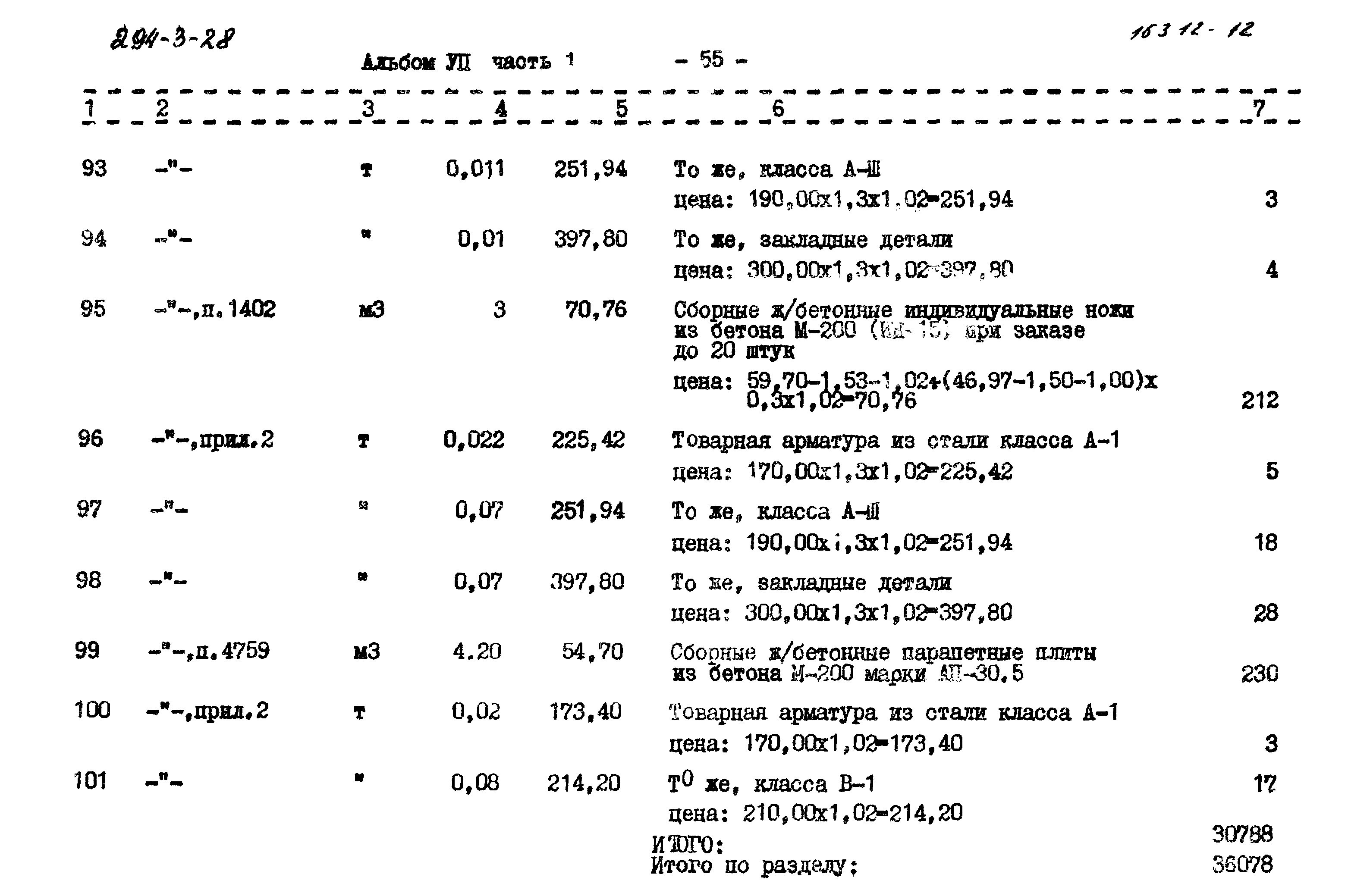 Типовой проект 294-3-28