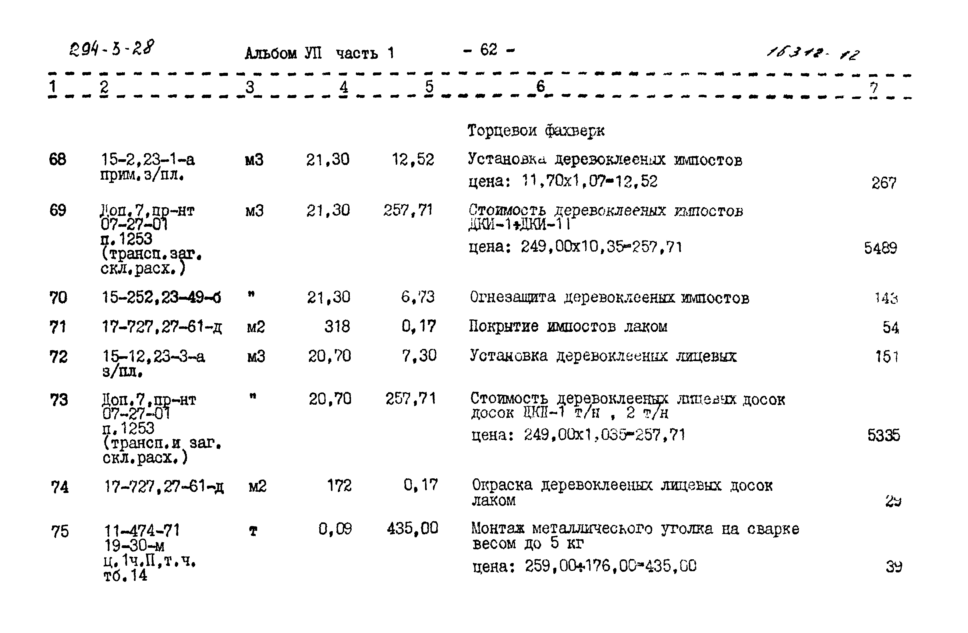 Типовой проект 294-3-28