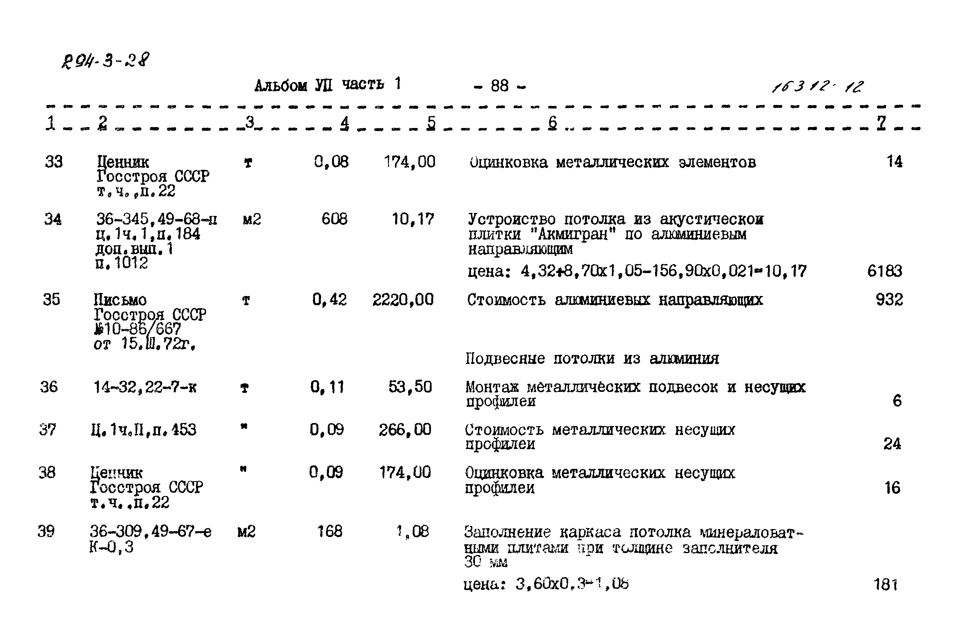 Типовой проект 294-3-28