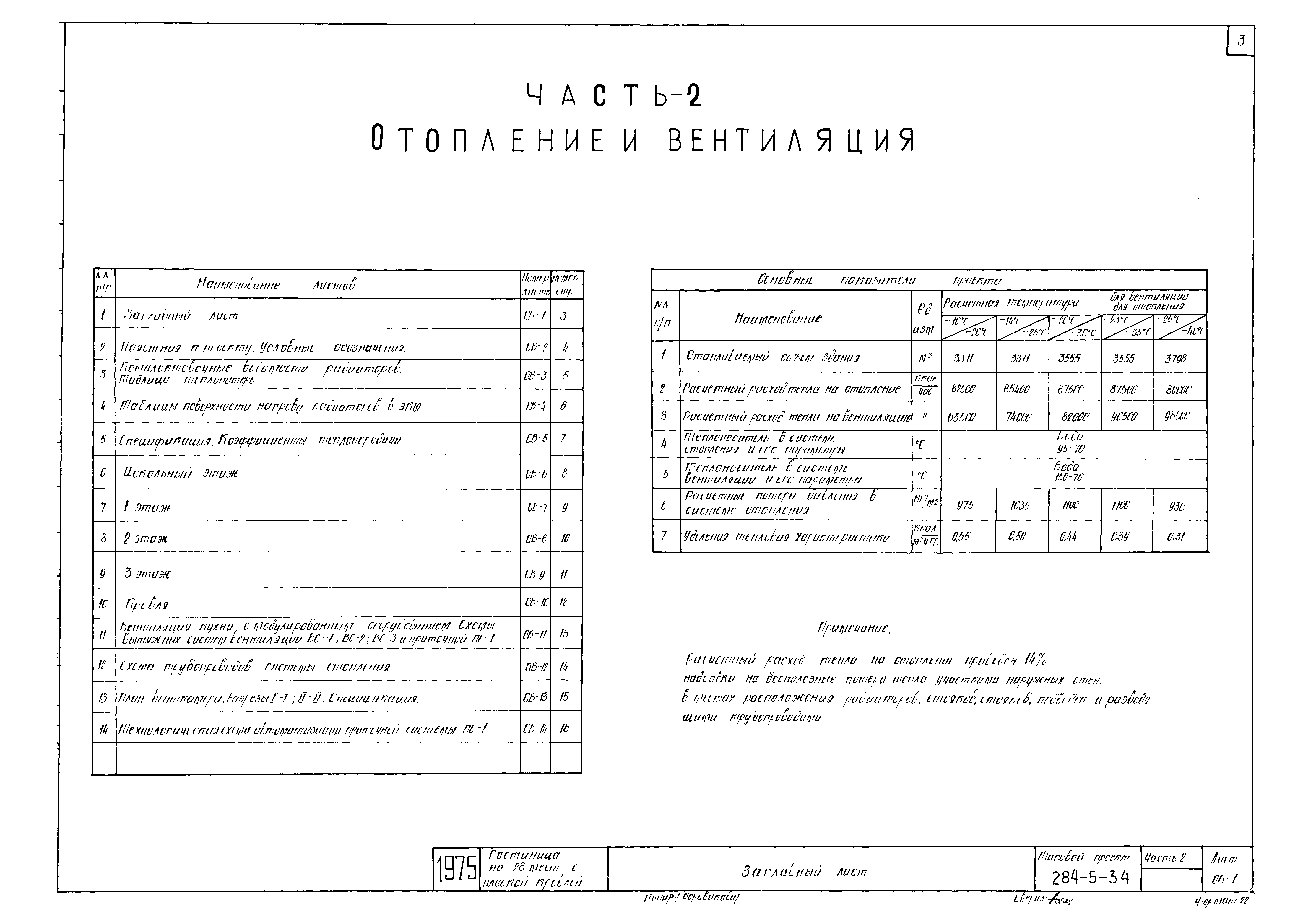 Типовой проект 284-5-34