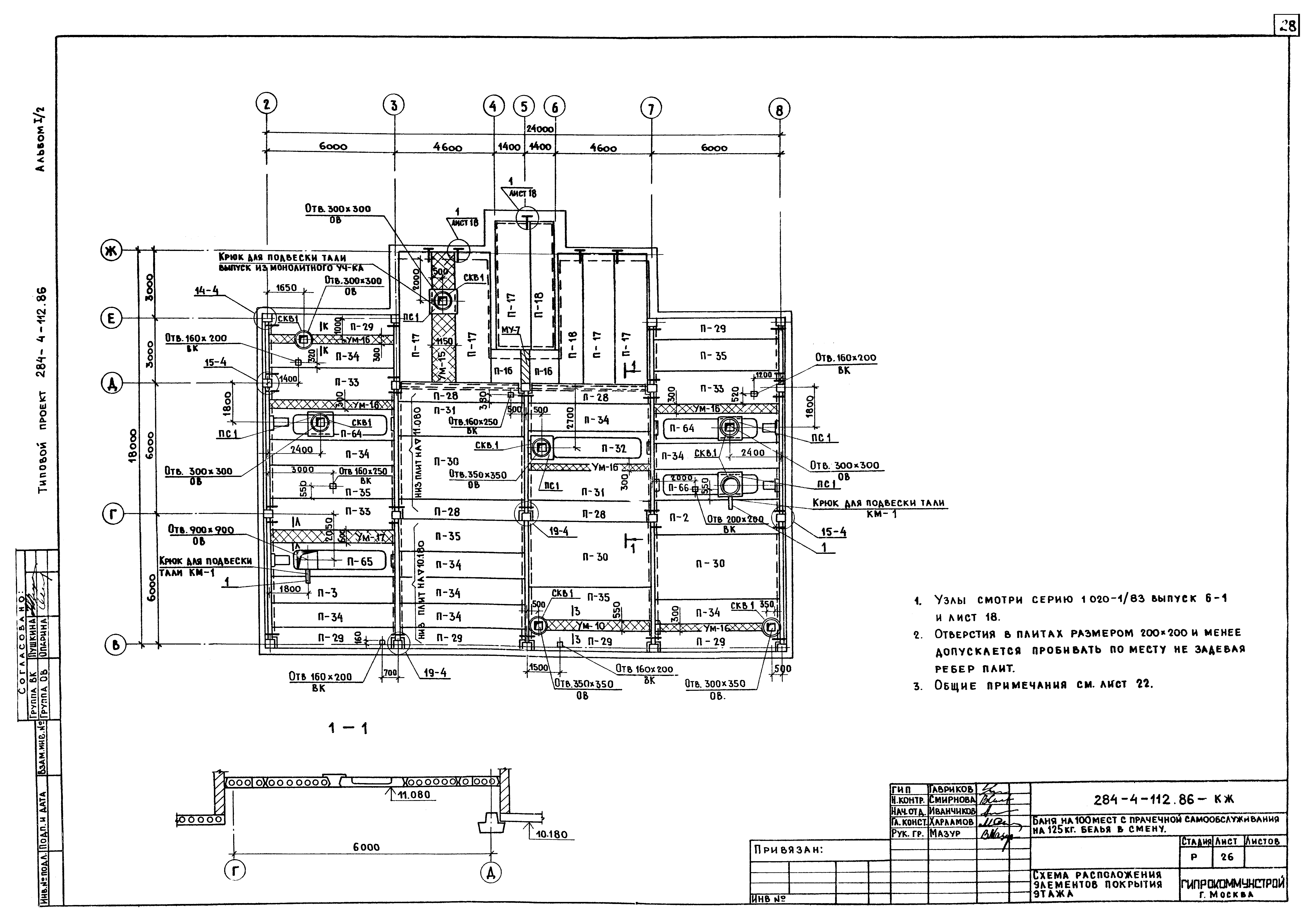 Типовой проект 284-4-112.86