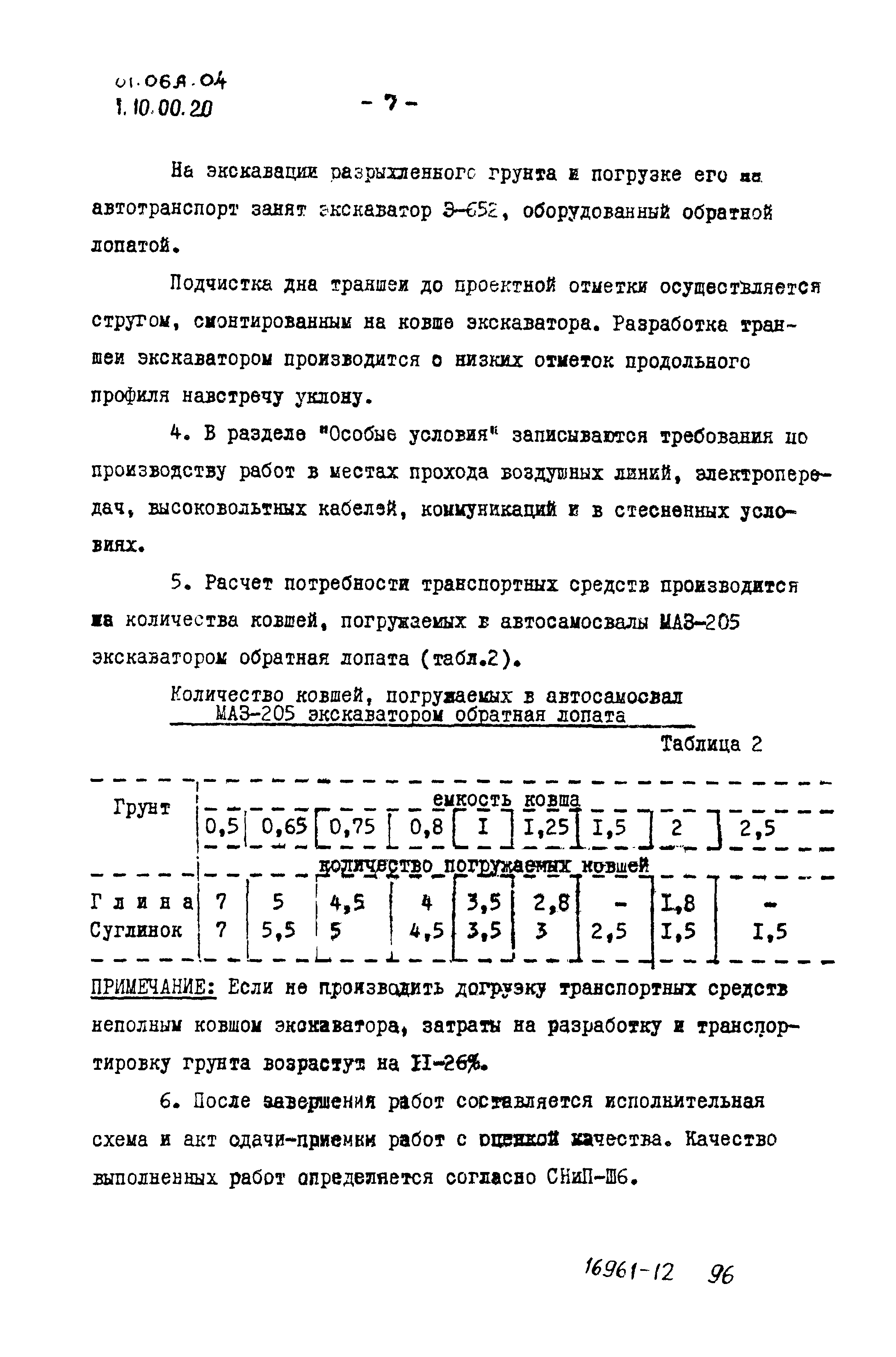 ТТК 01.06А.04