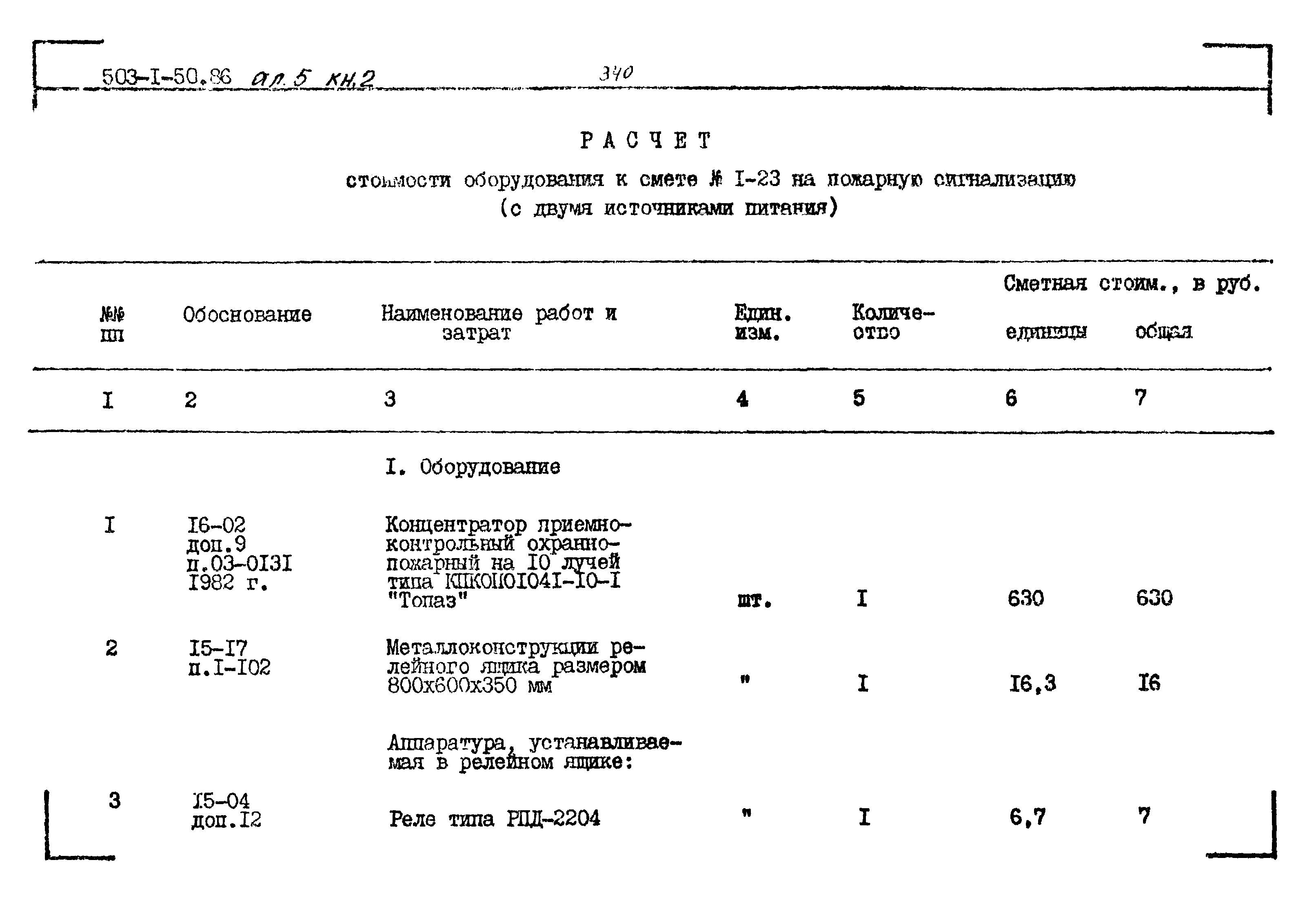 Типовой проект 503-1-50.86