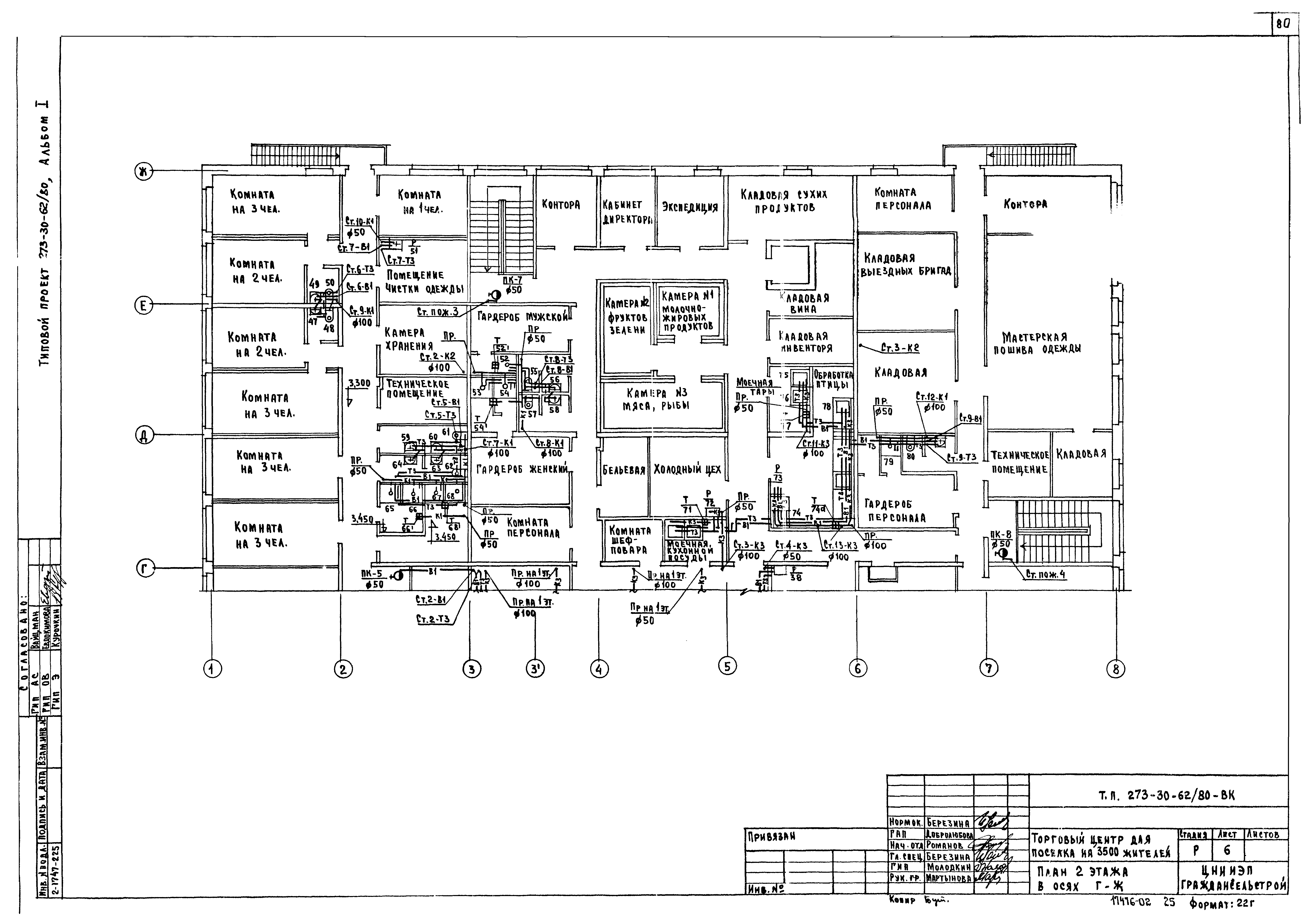 Типовой проект 273-30-62/80