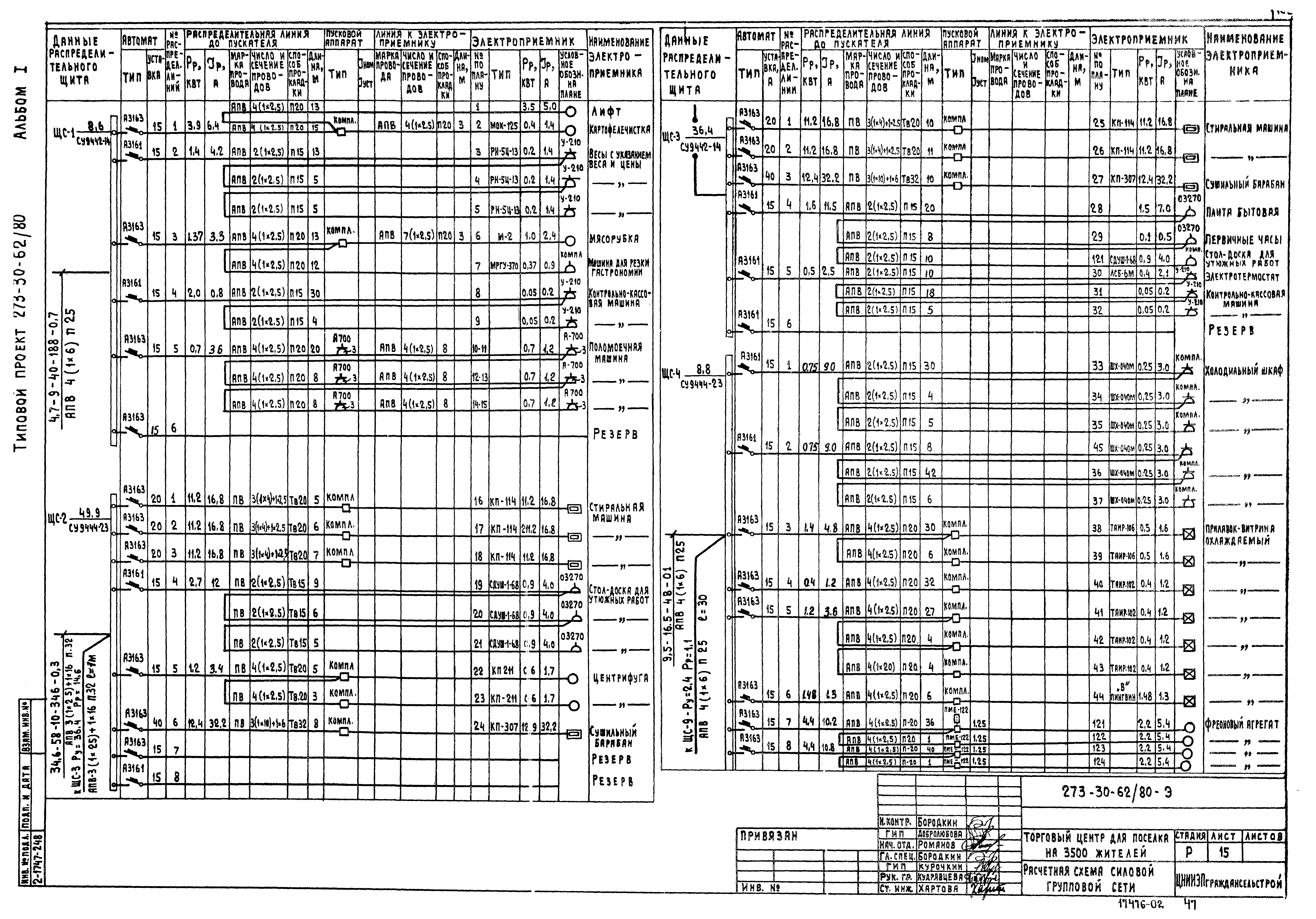 Типовой проект 273-30-62/80