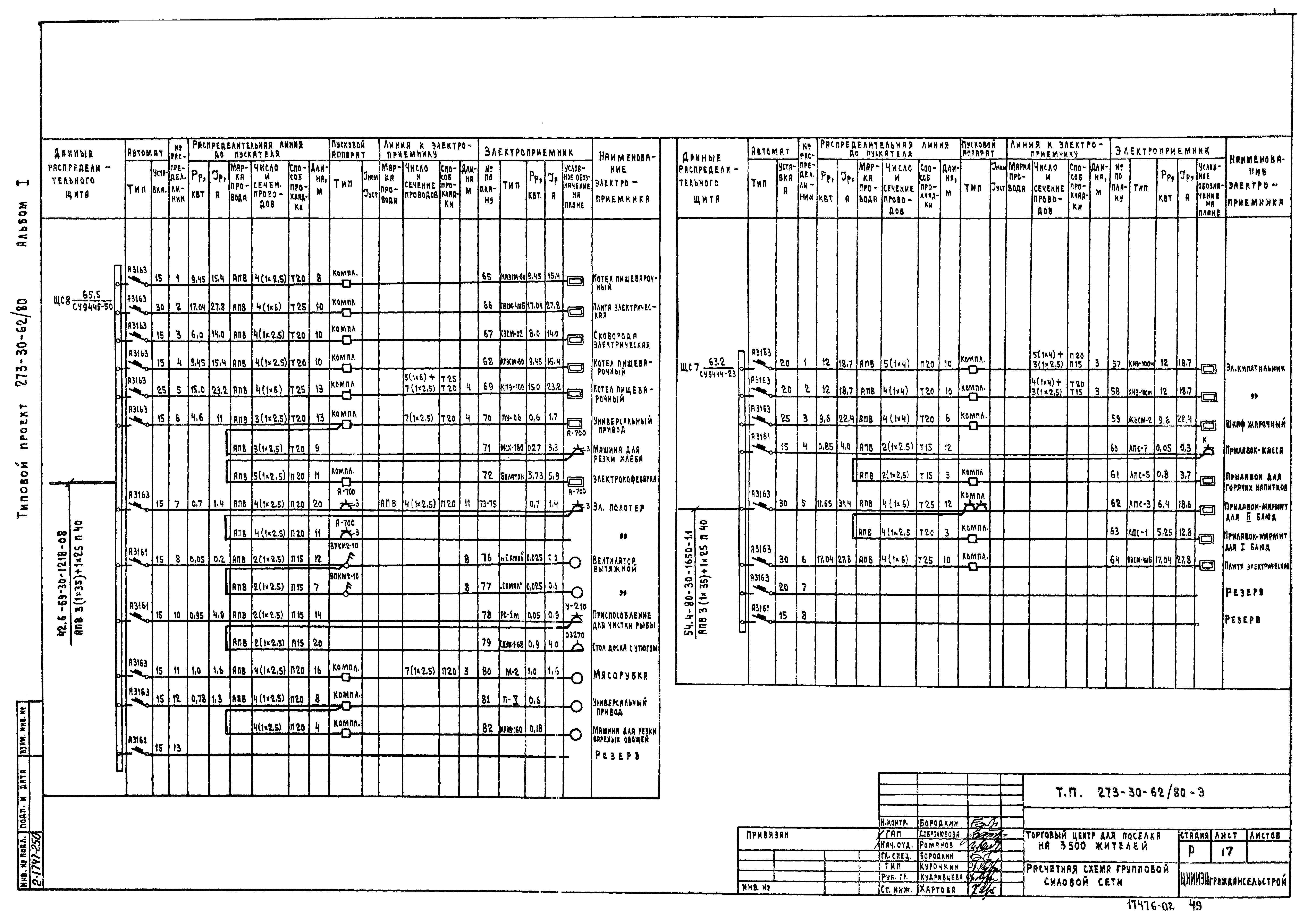 Типовой проект 273-30-62/80