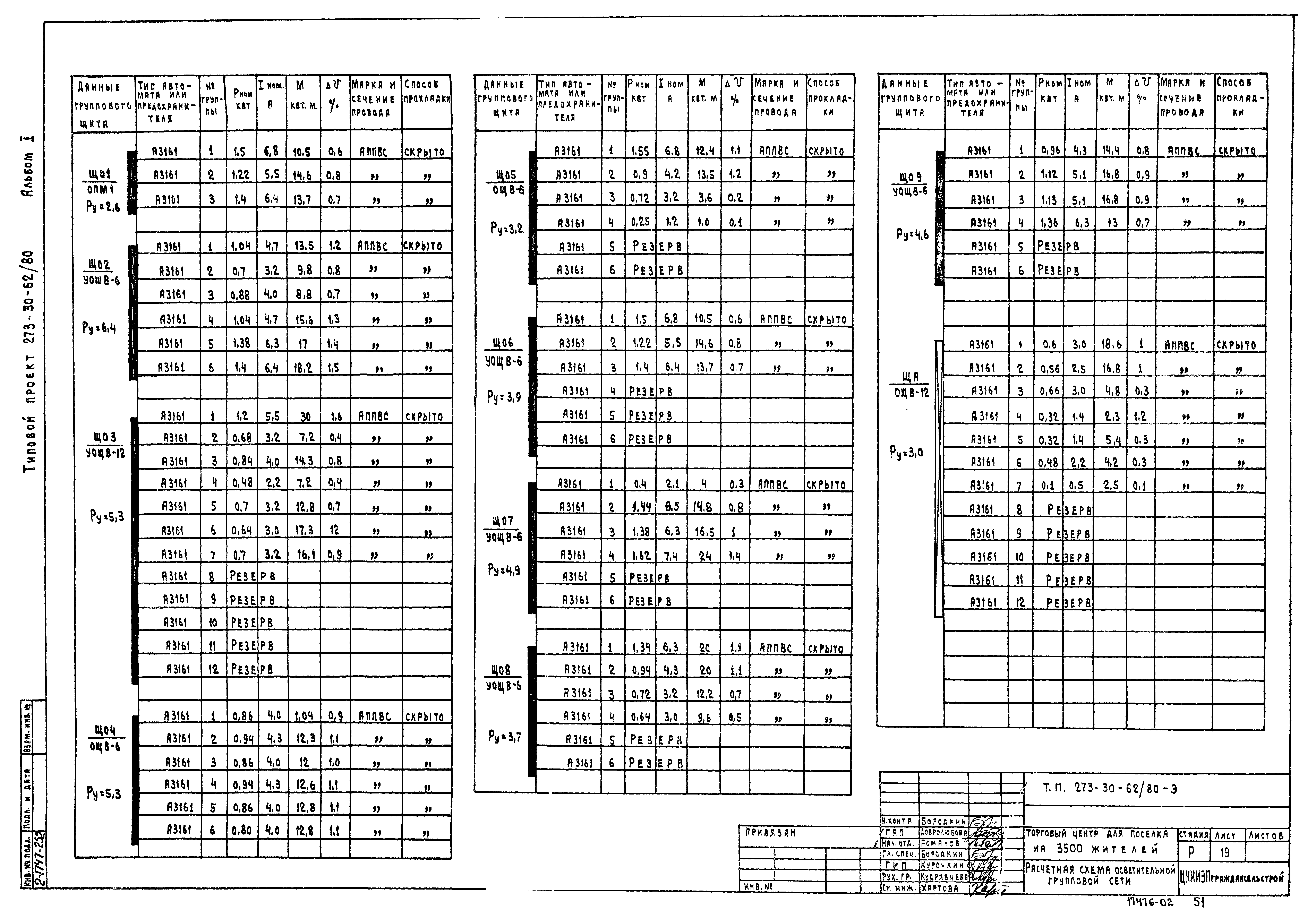 Типовой проект 273-30-62/80