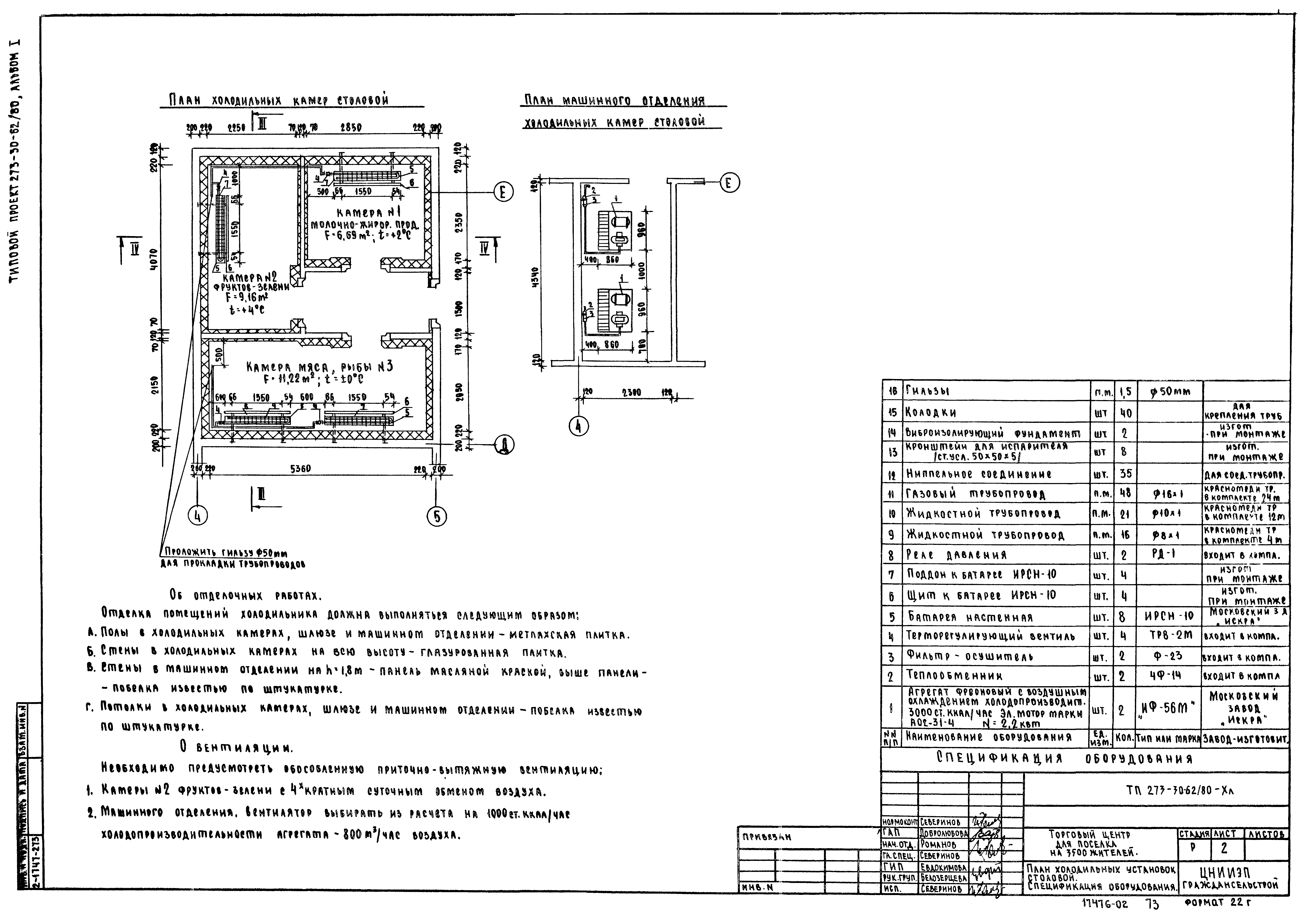 Типовой проект 273-30-62/80