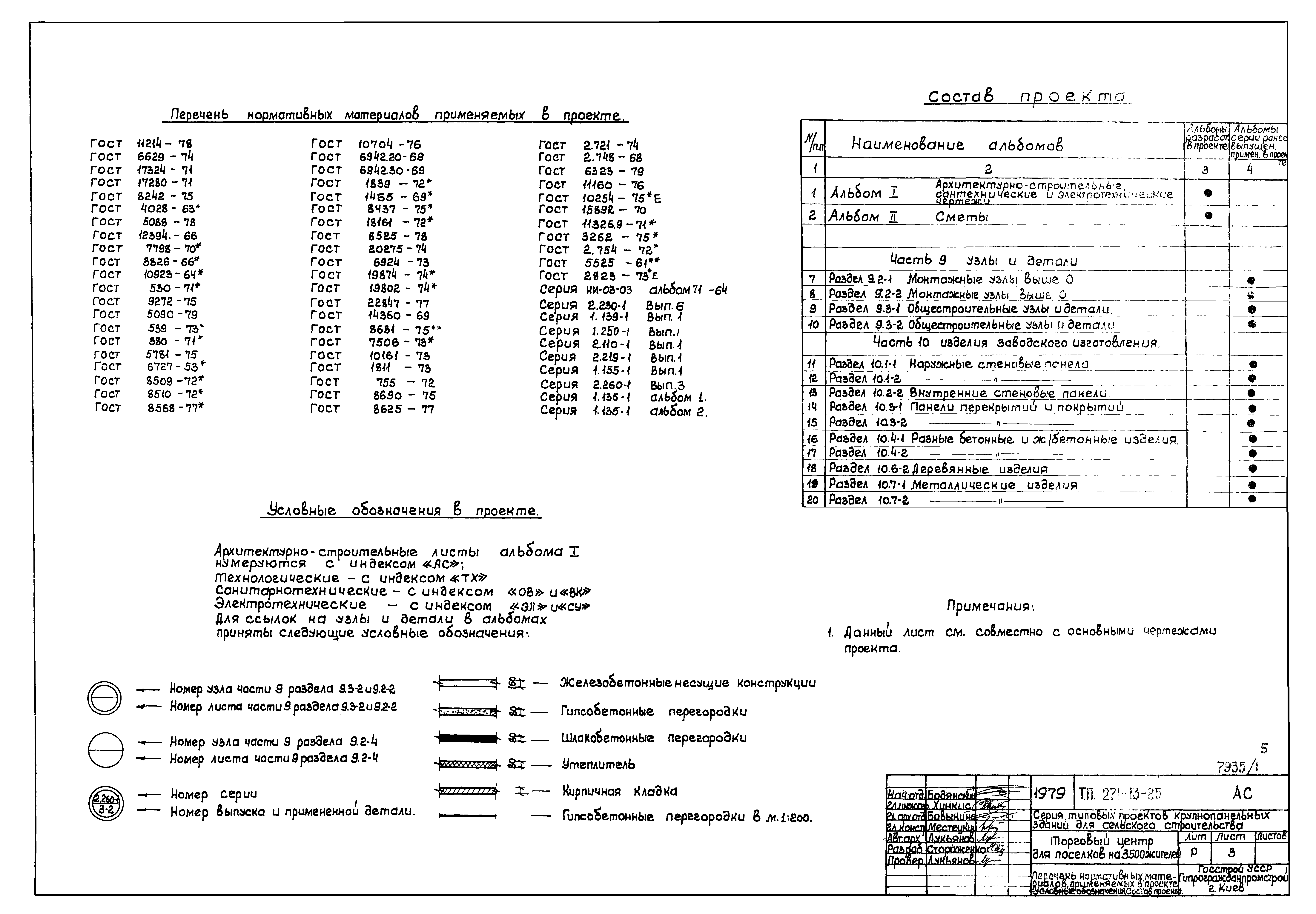 Типовой проект 271-13-85