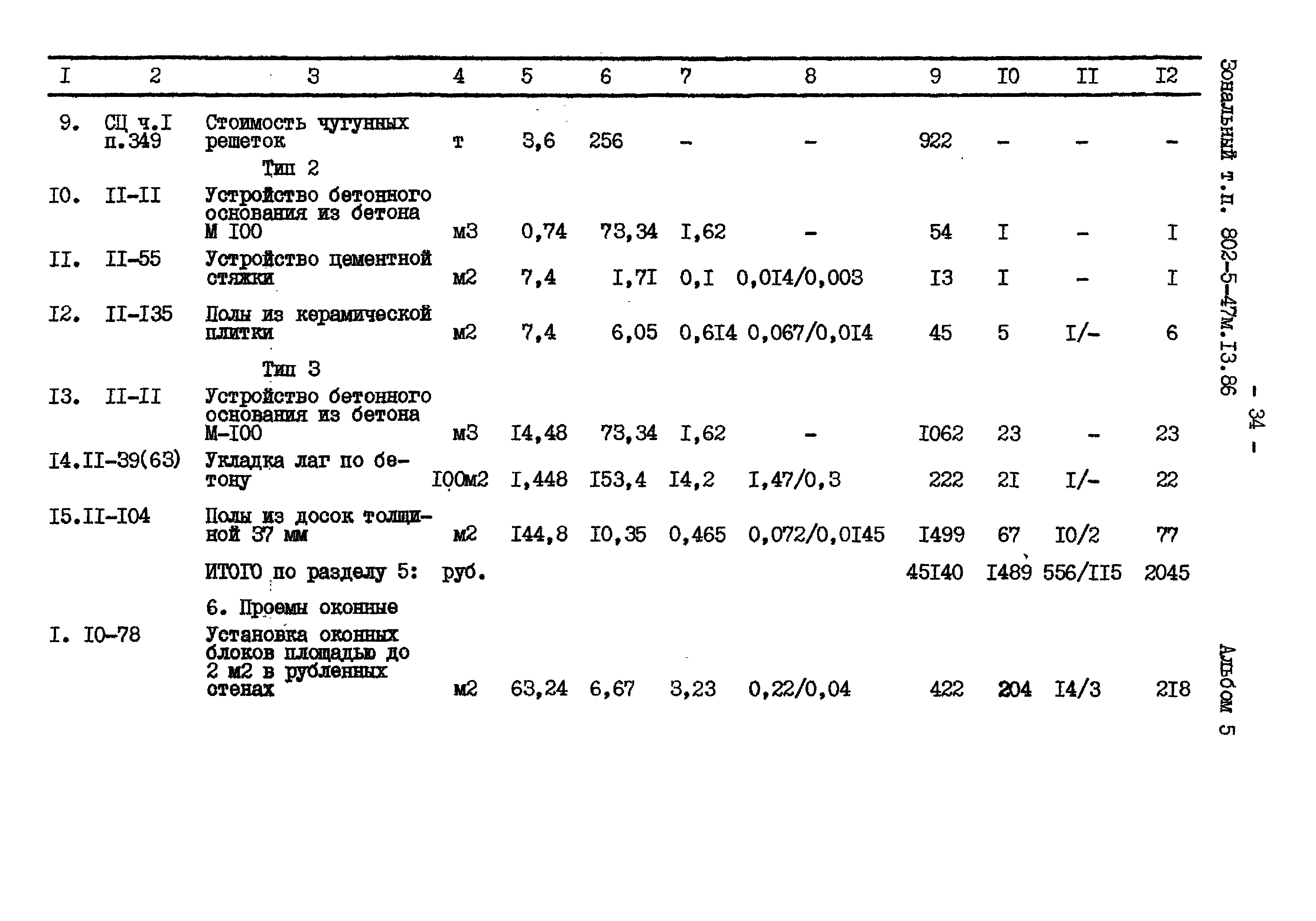 Типовой проект 802-5-47м.13.86