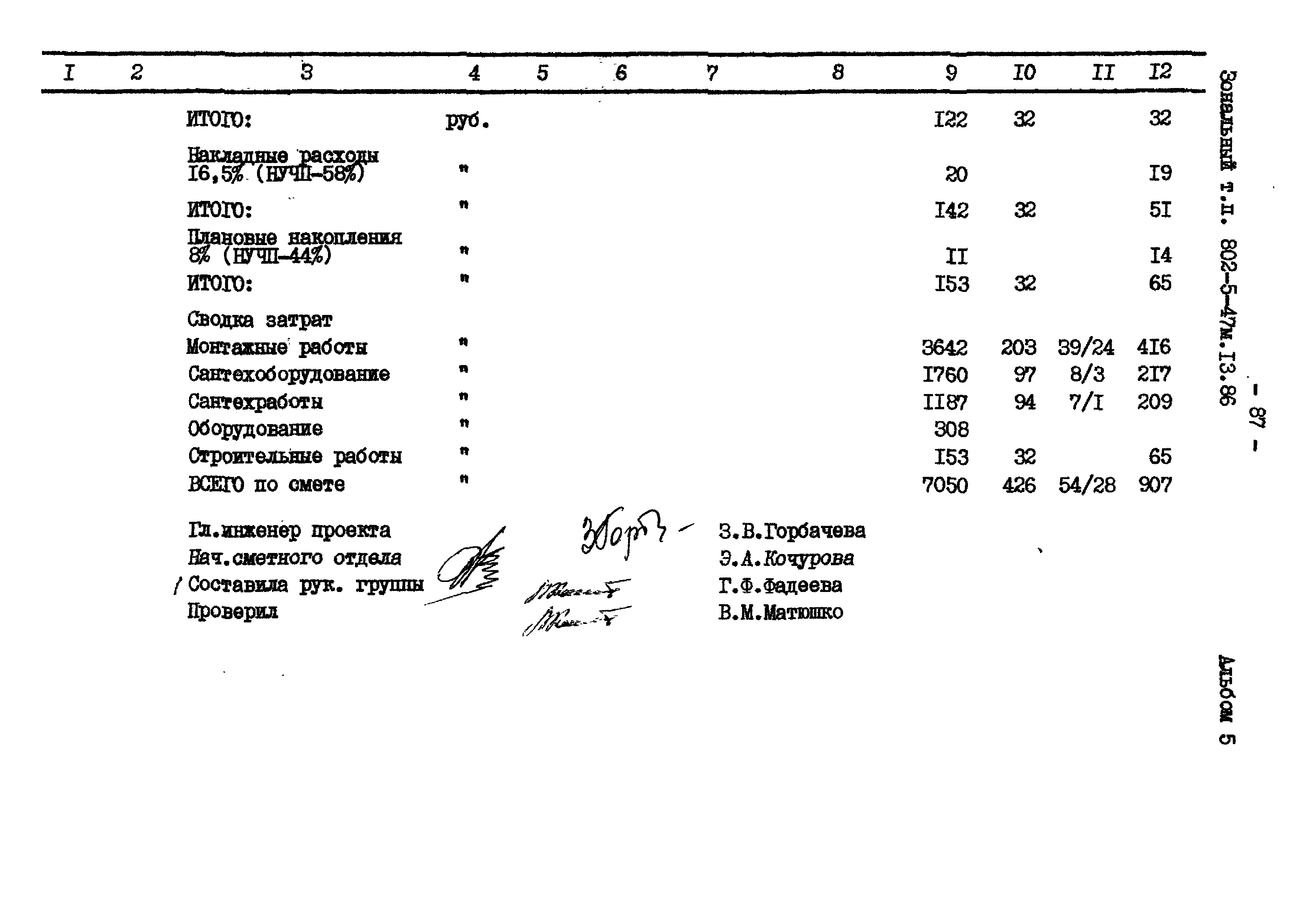 Типовой проект 802-5-47м.13.86