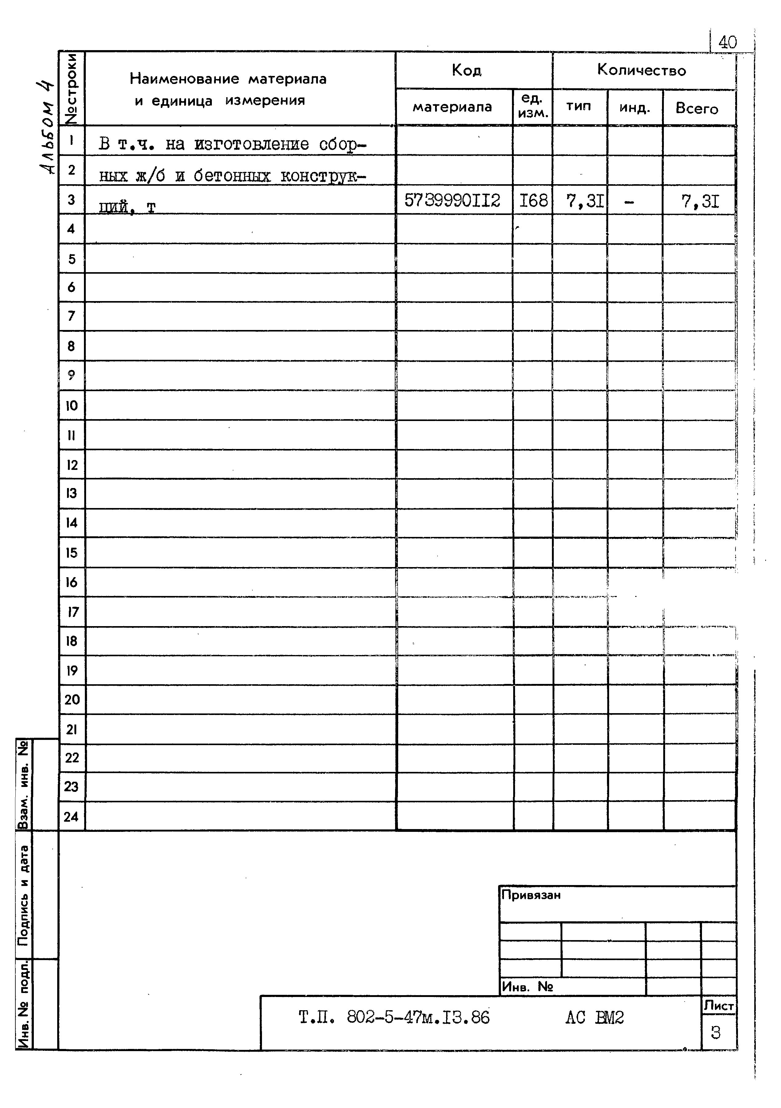 Типовой проект 802-5-47м.13.86