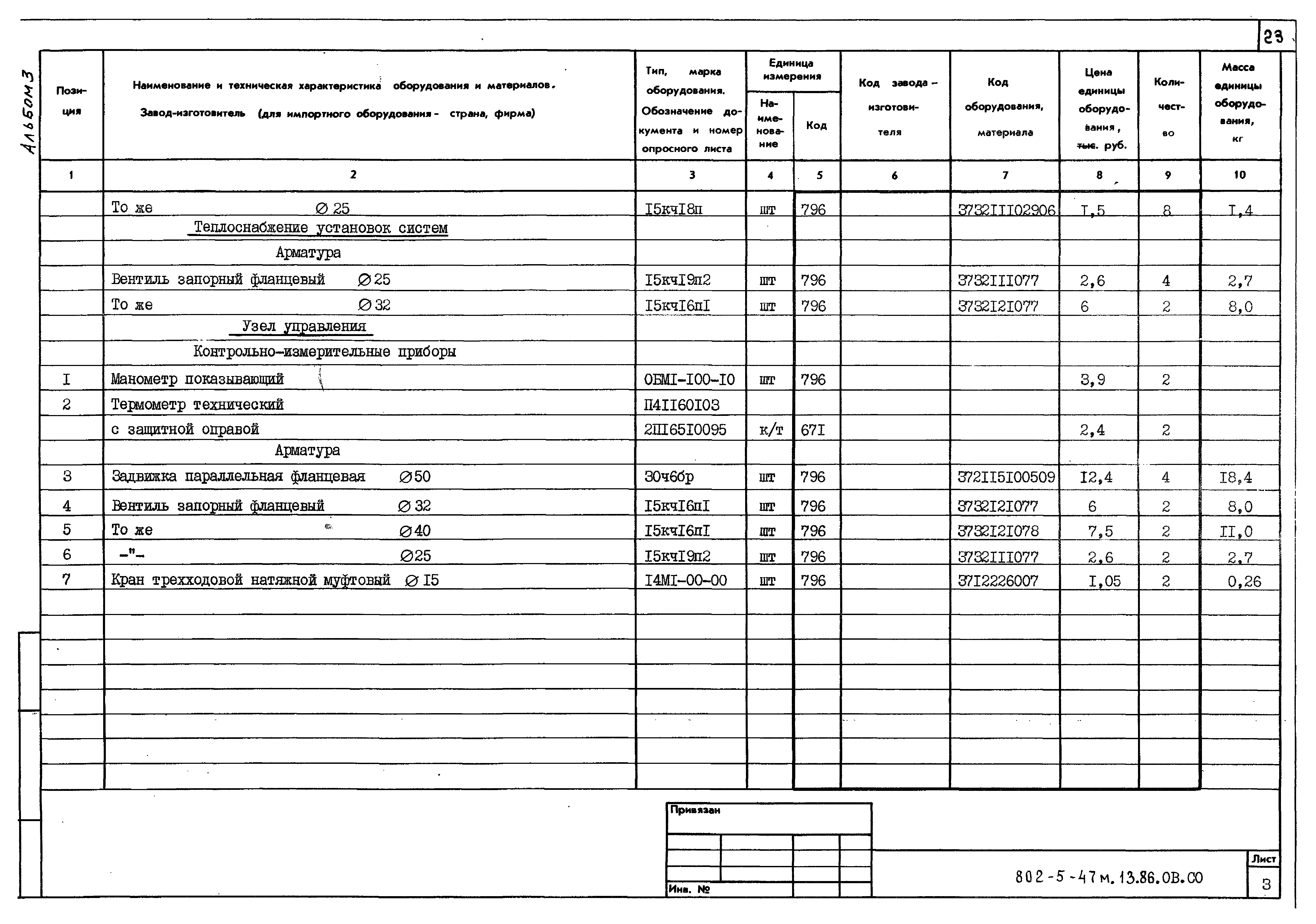 Типовой проект 802-5-47м.13.86