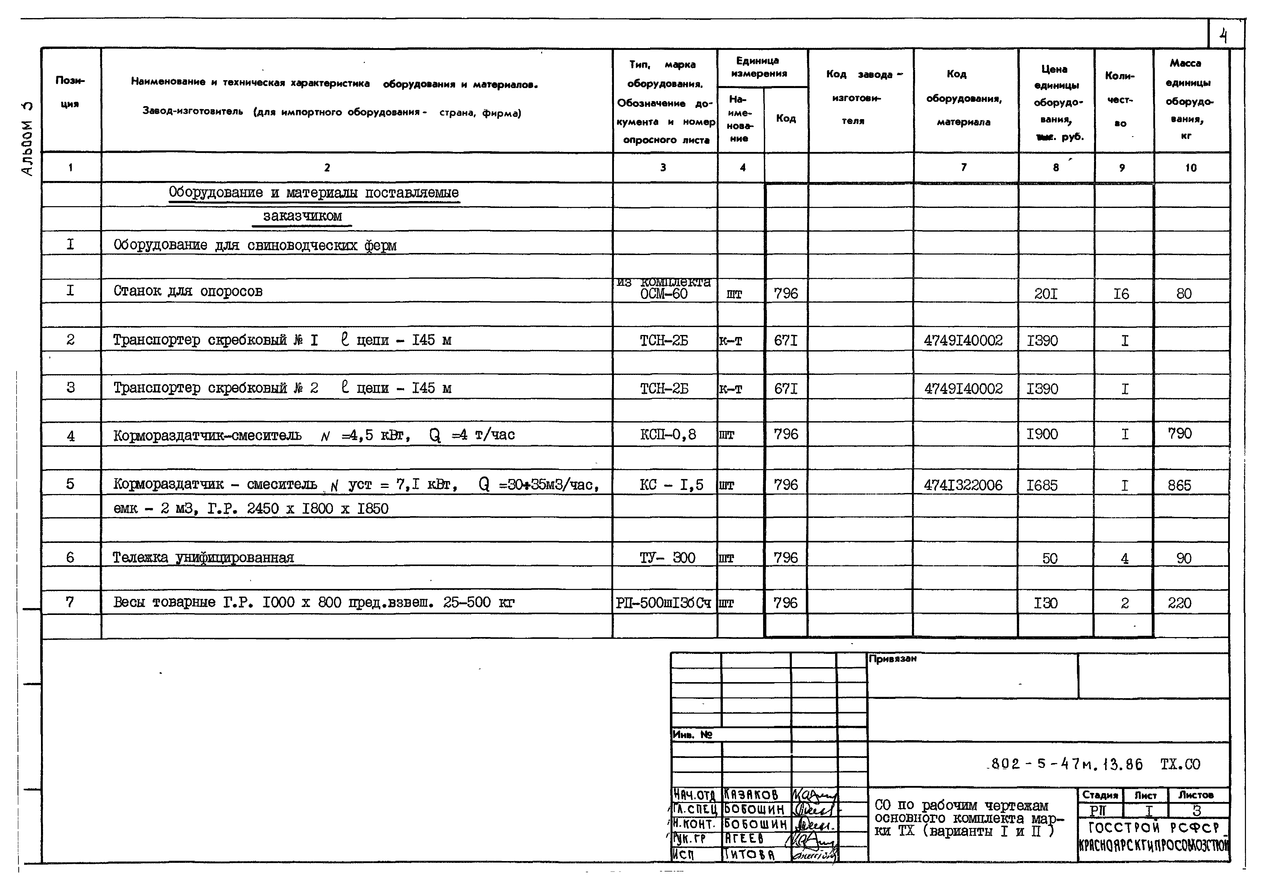 Типовой проект 802-5-47м.13.86