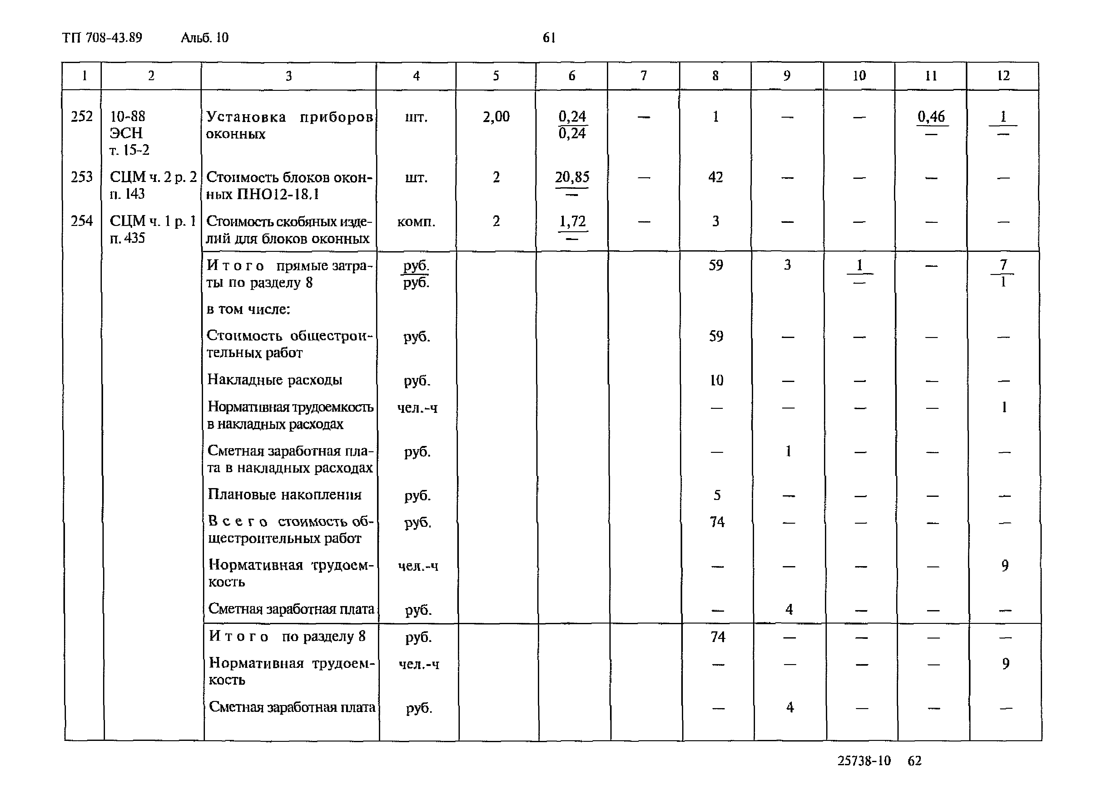 Типовой проект 708-43.89