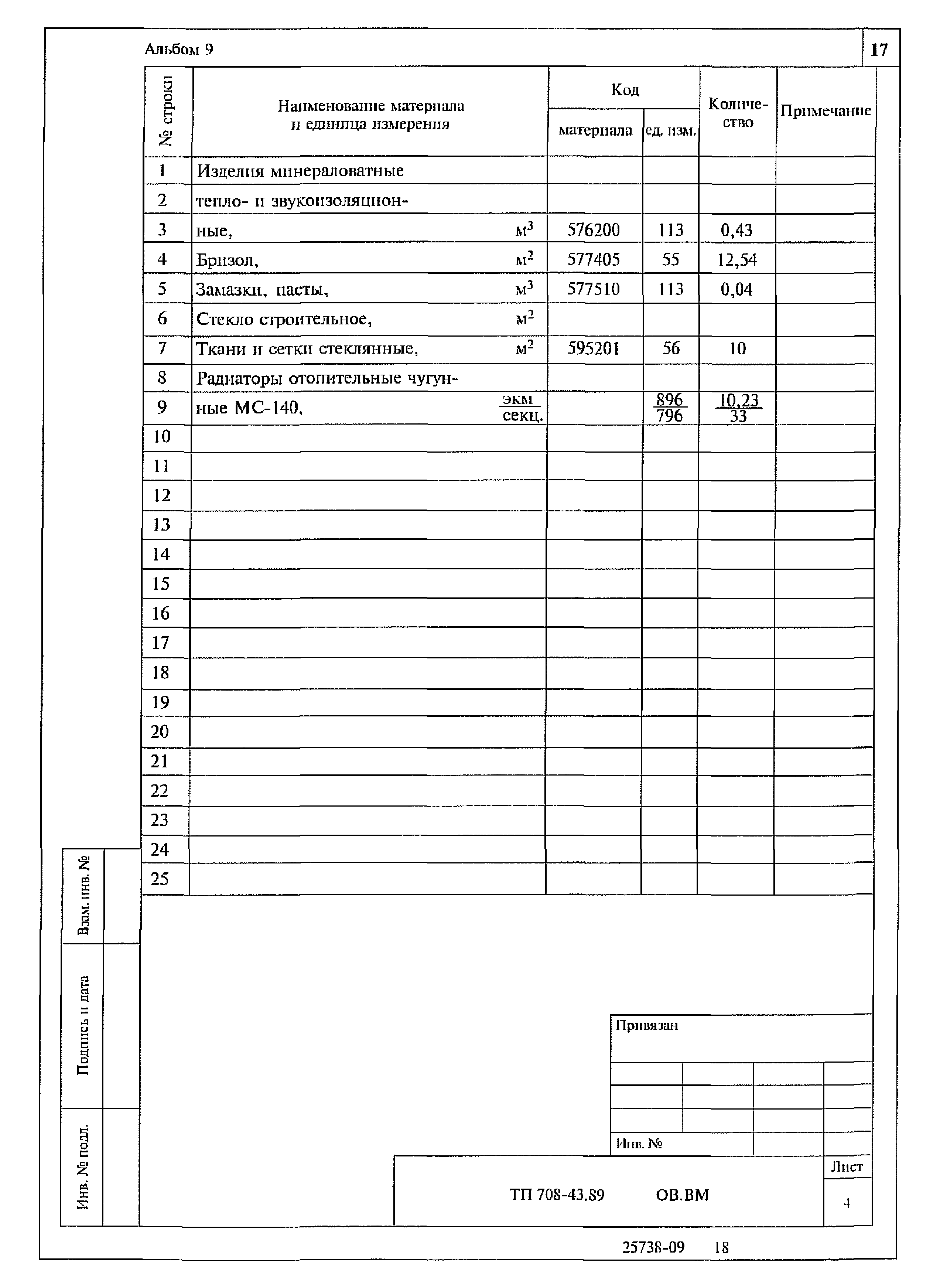 Типовой проект 708-43.89