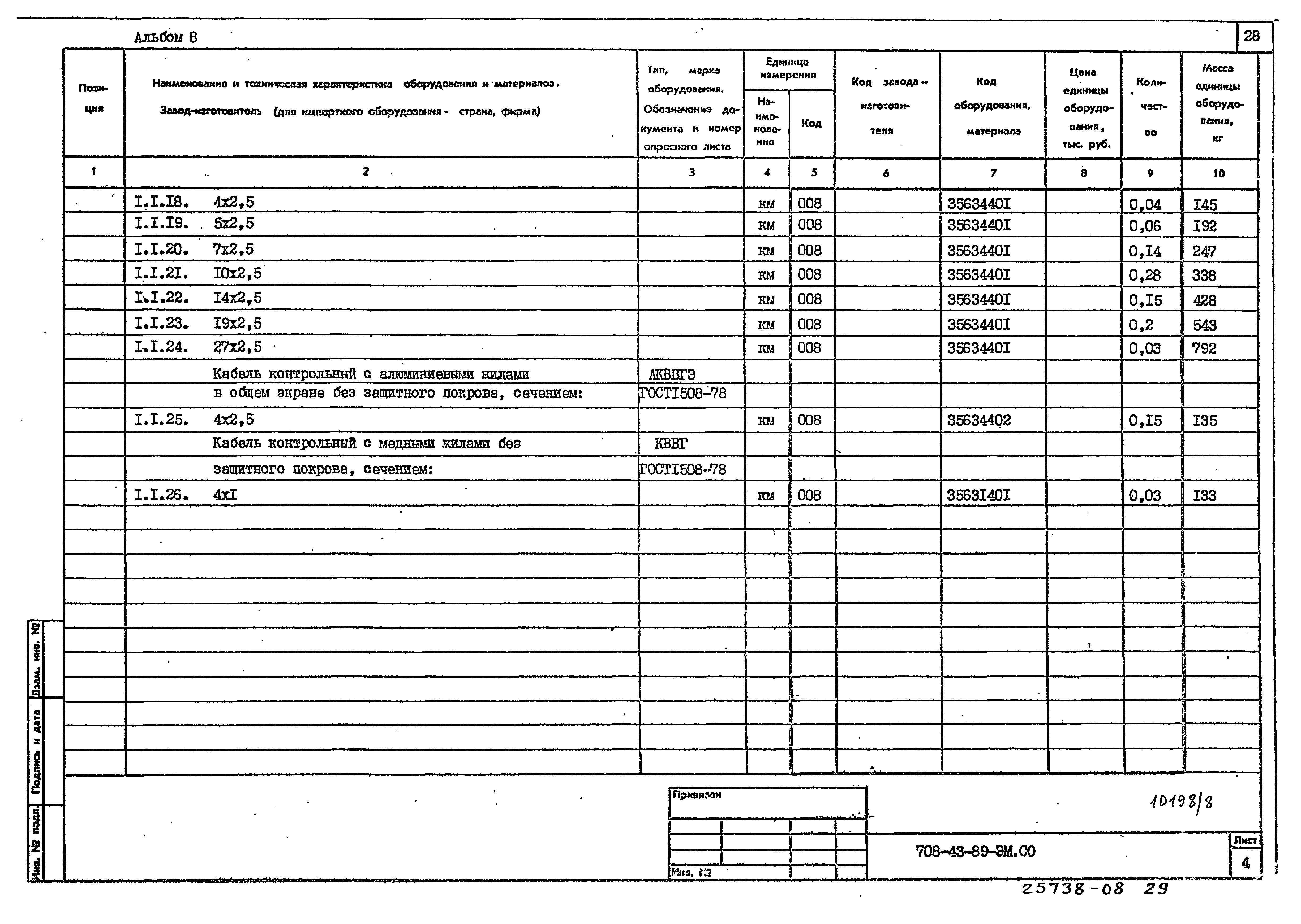 Типовой проект 708-43.89